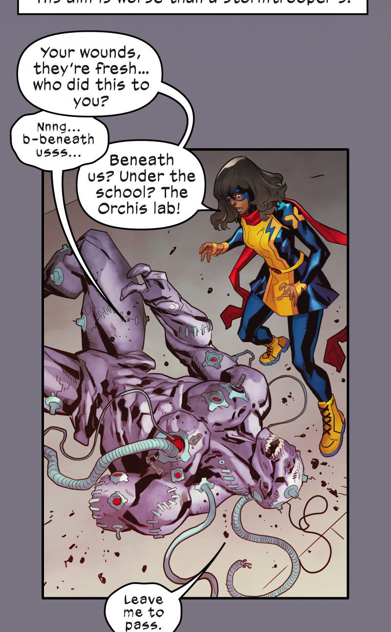 Read online Ms. Marvel: The New Mutant Infinity Comics comic -  Issue #1 - 106