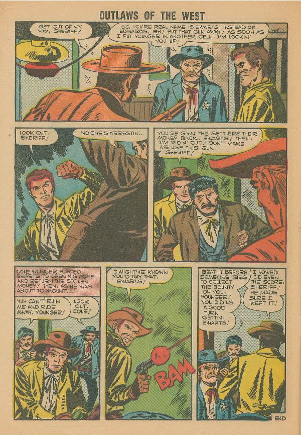 Read online Outlaws of the West comic -  Issue #11 - 25