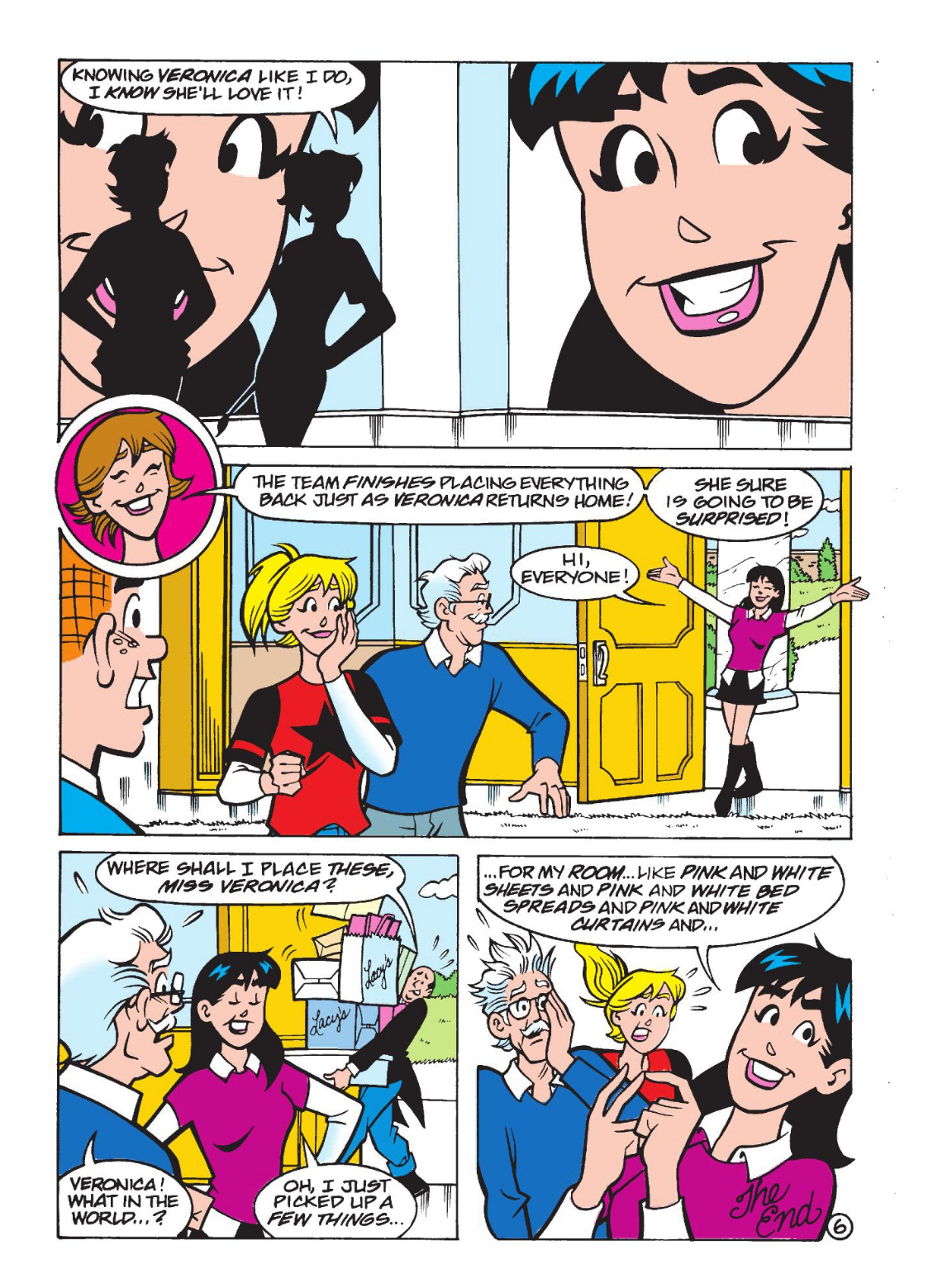 Read online World of Betty & Veronica Digest comic -  Issue #18 - 147