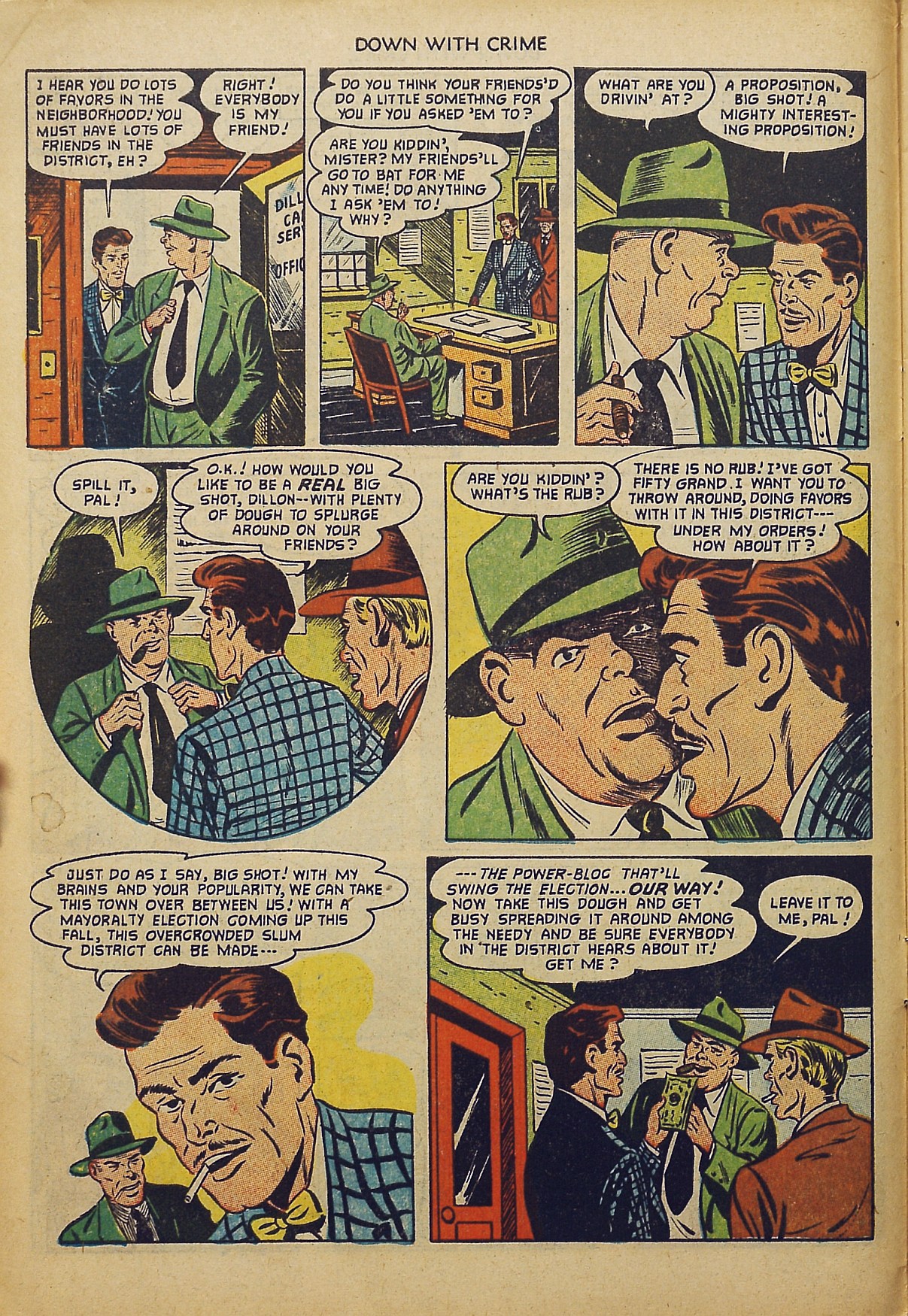 Read online Down With Crime comic -  Issue #7 - 6