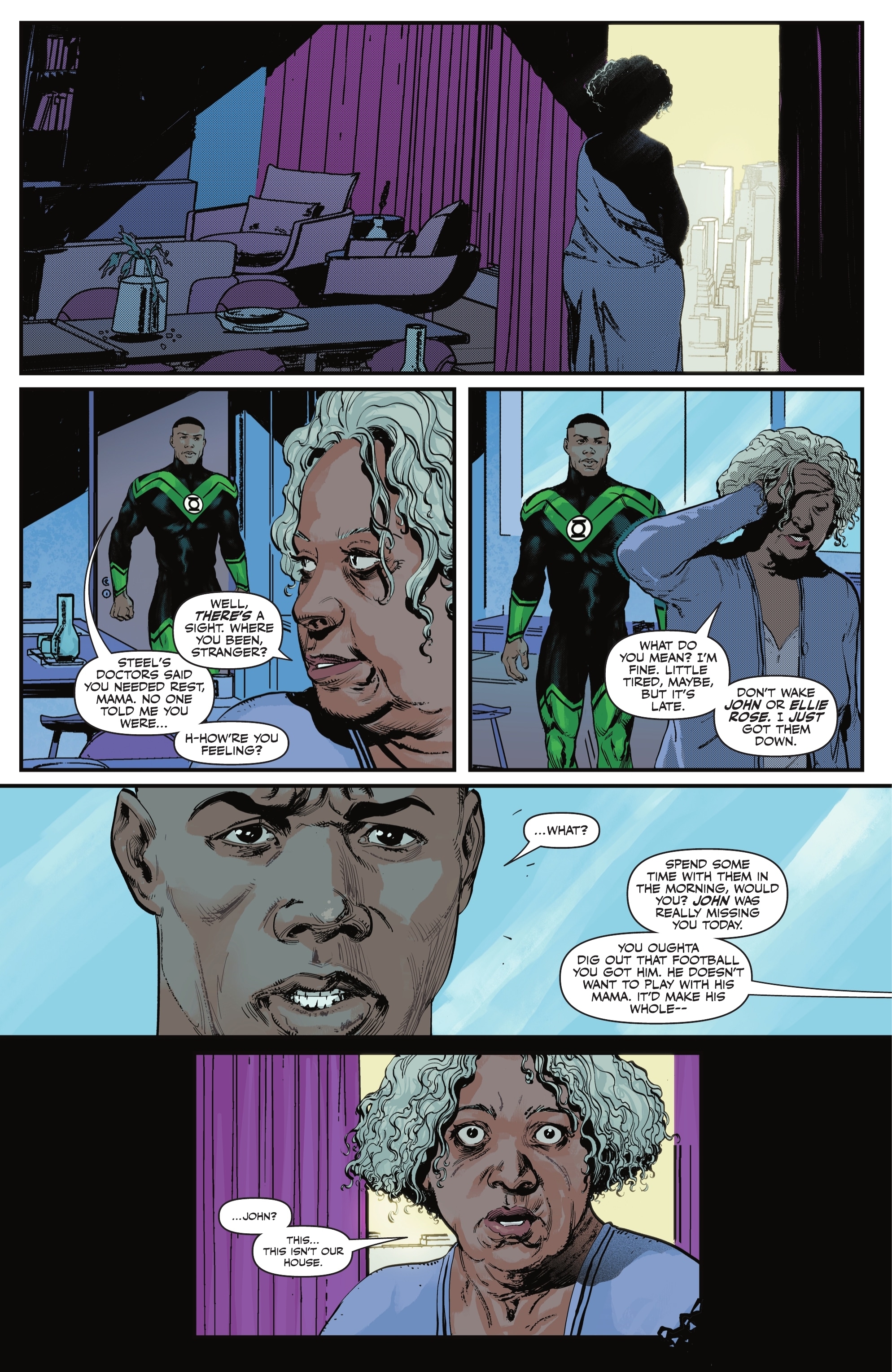Read online Green Lantern: War Journal comic -  Issue #5 - 7