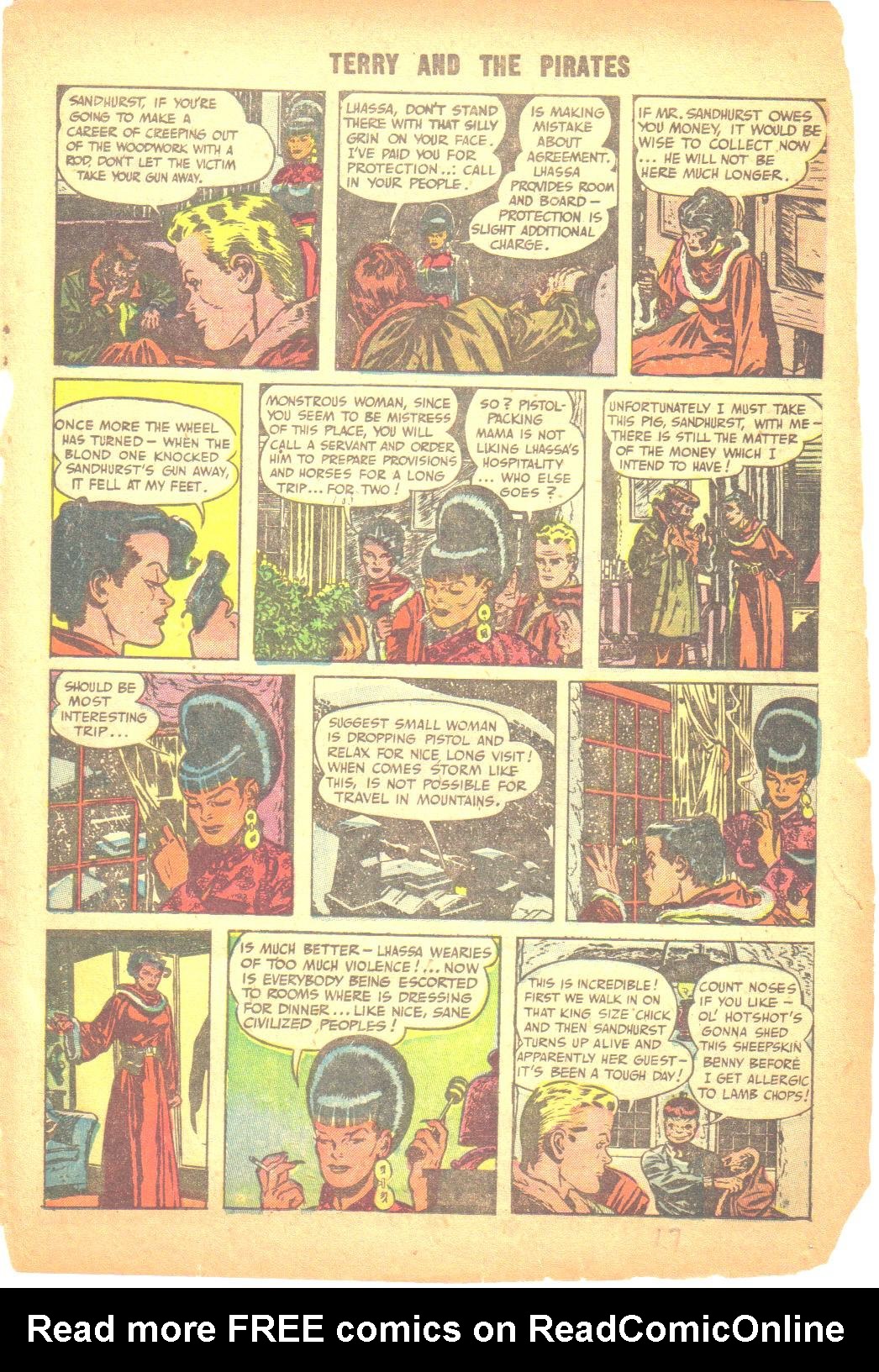Read online Terry and the Pirates comic -  Issue #26 - 18
