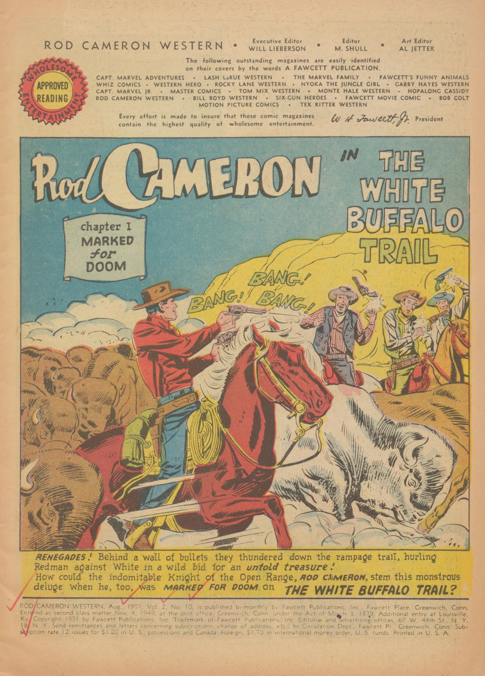 Read online Rod Cameron Western comic -  Issue #10 - 3