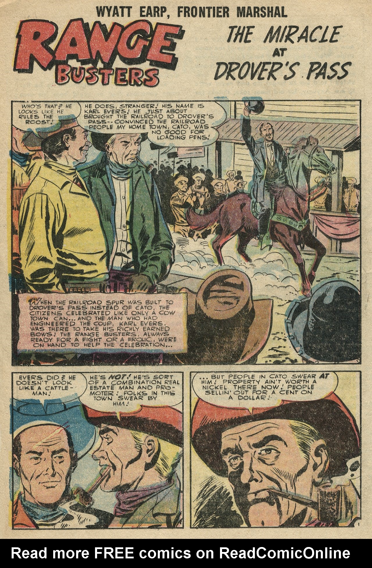 Read online Wyatt Earp Frontier Marshal comic -  Issue #12 - 20