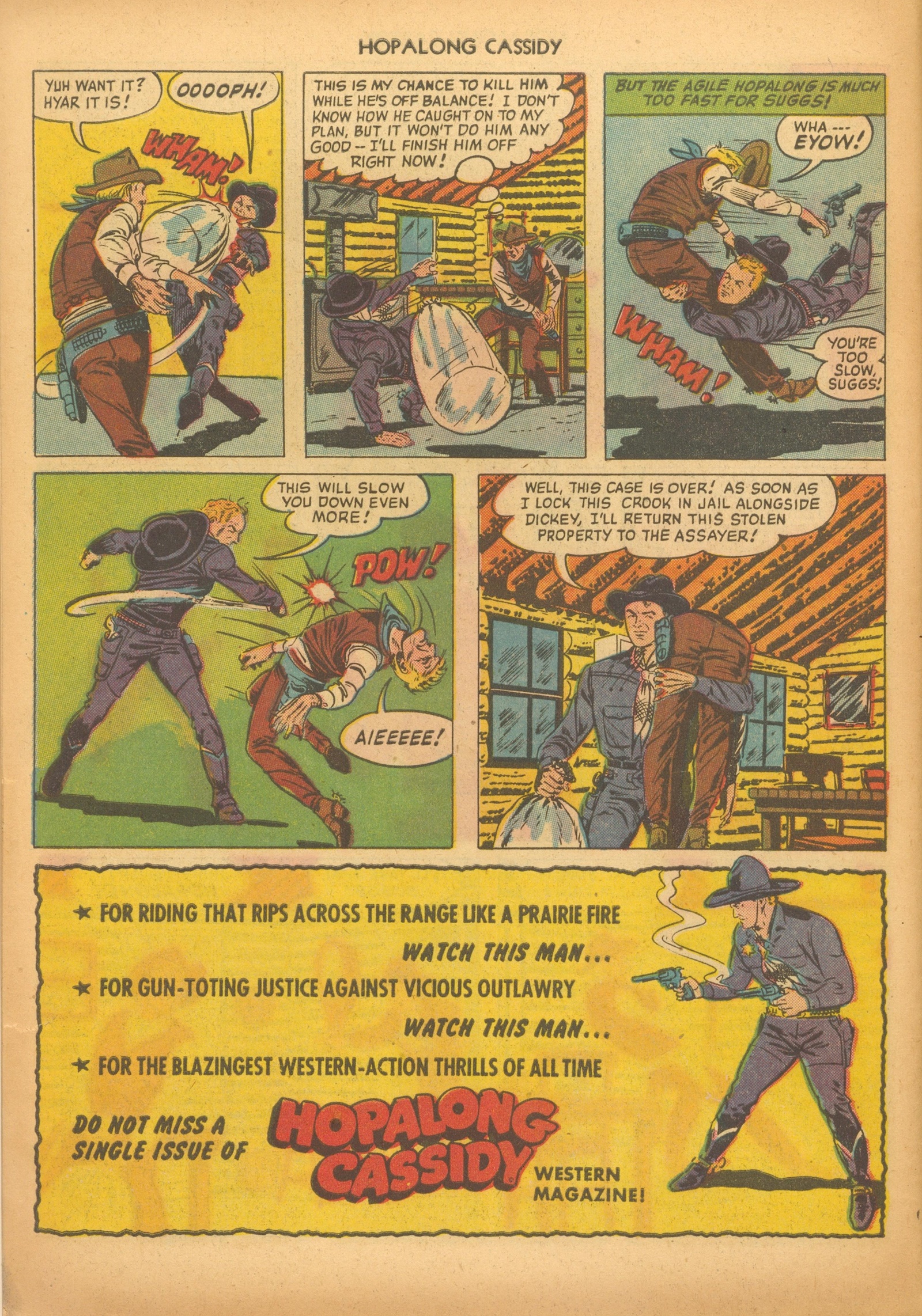 Read online Hopalong Cassidy comic -  Issue #68 - 34