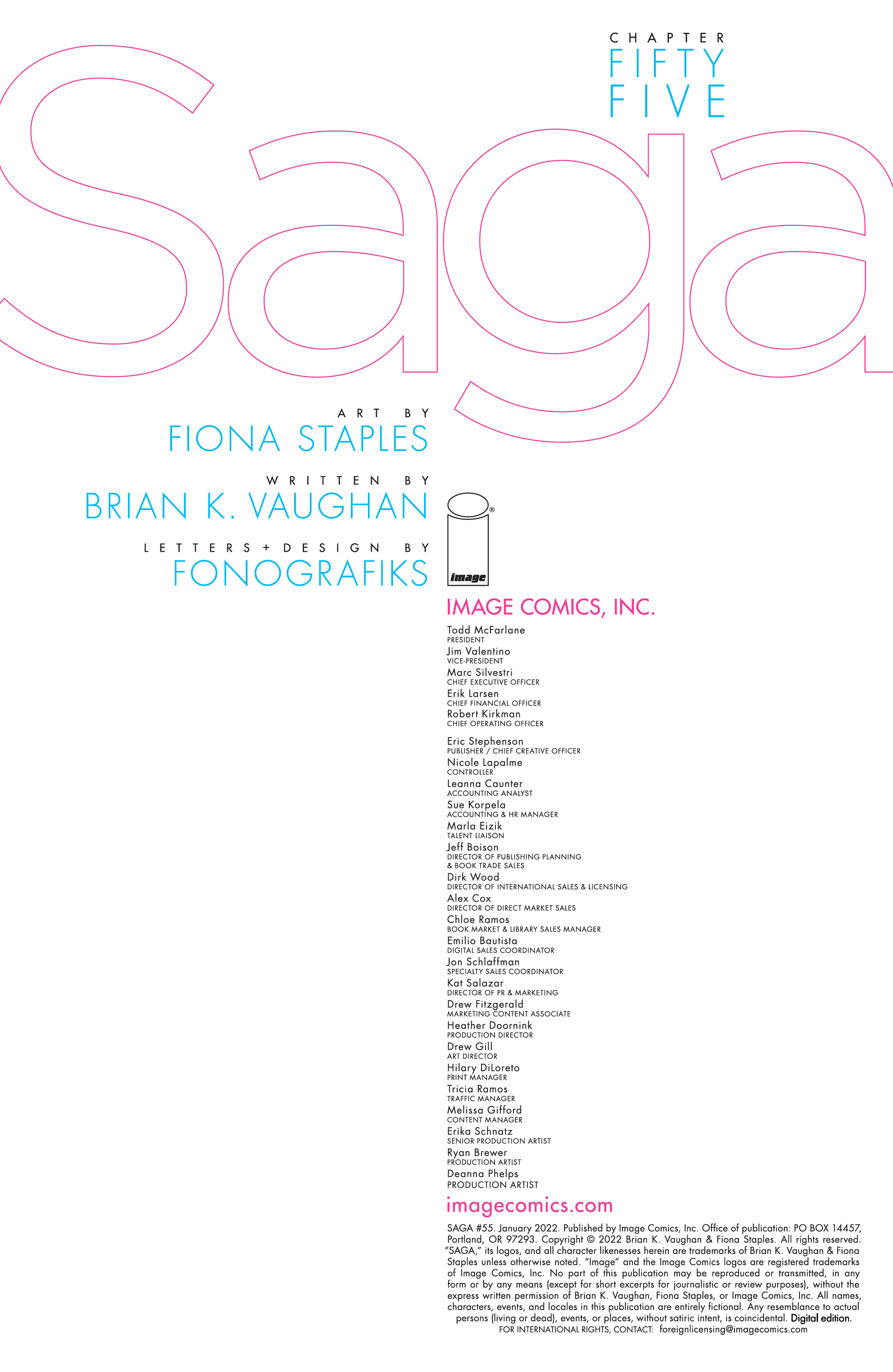 Read online Saga comic -  Issue #55 - 2
