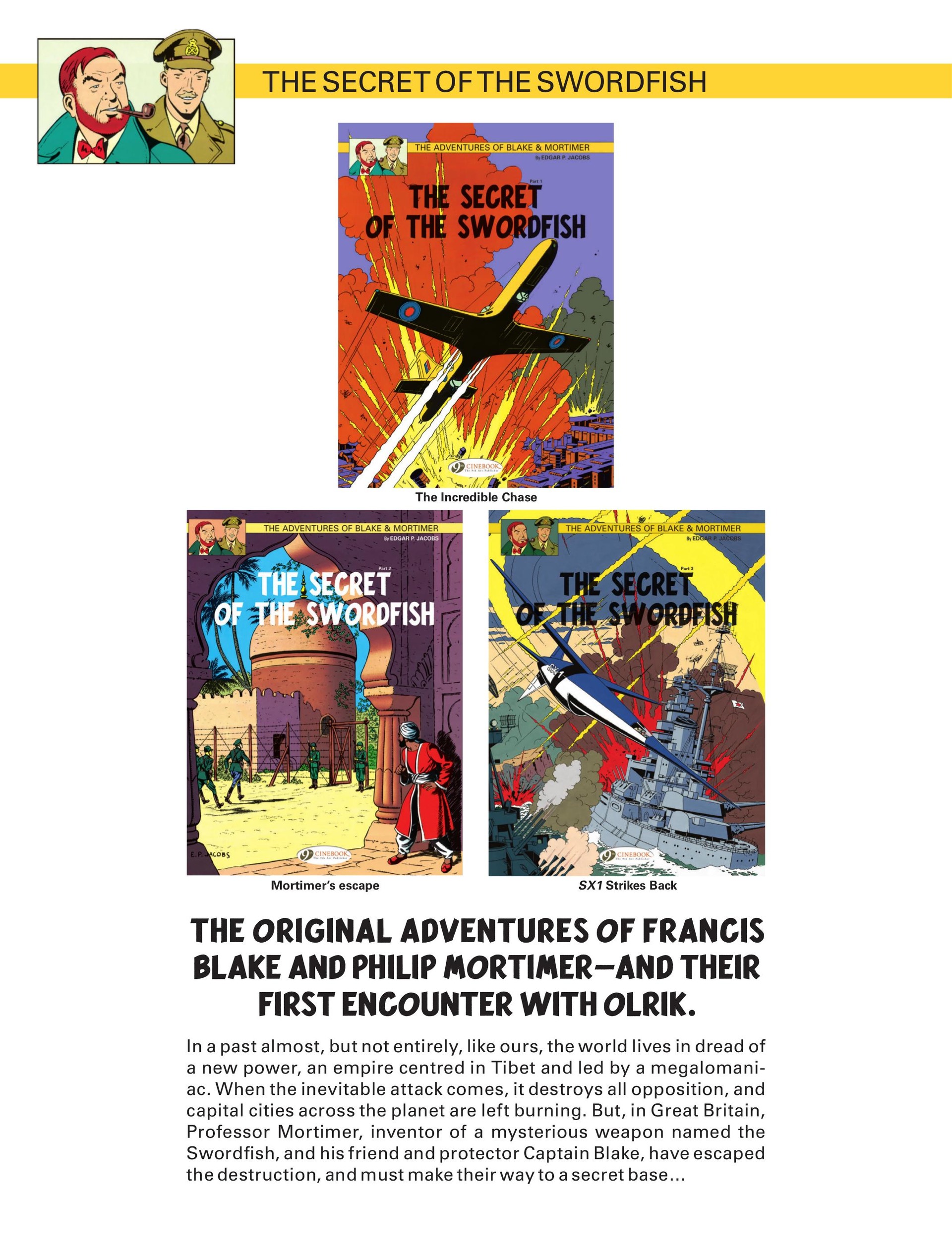 Read online Before Blake & Mortimer comic -  Issue #1 - 51