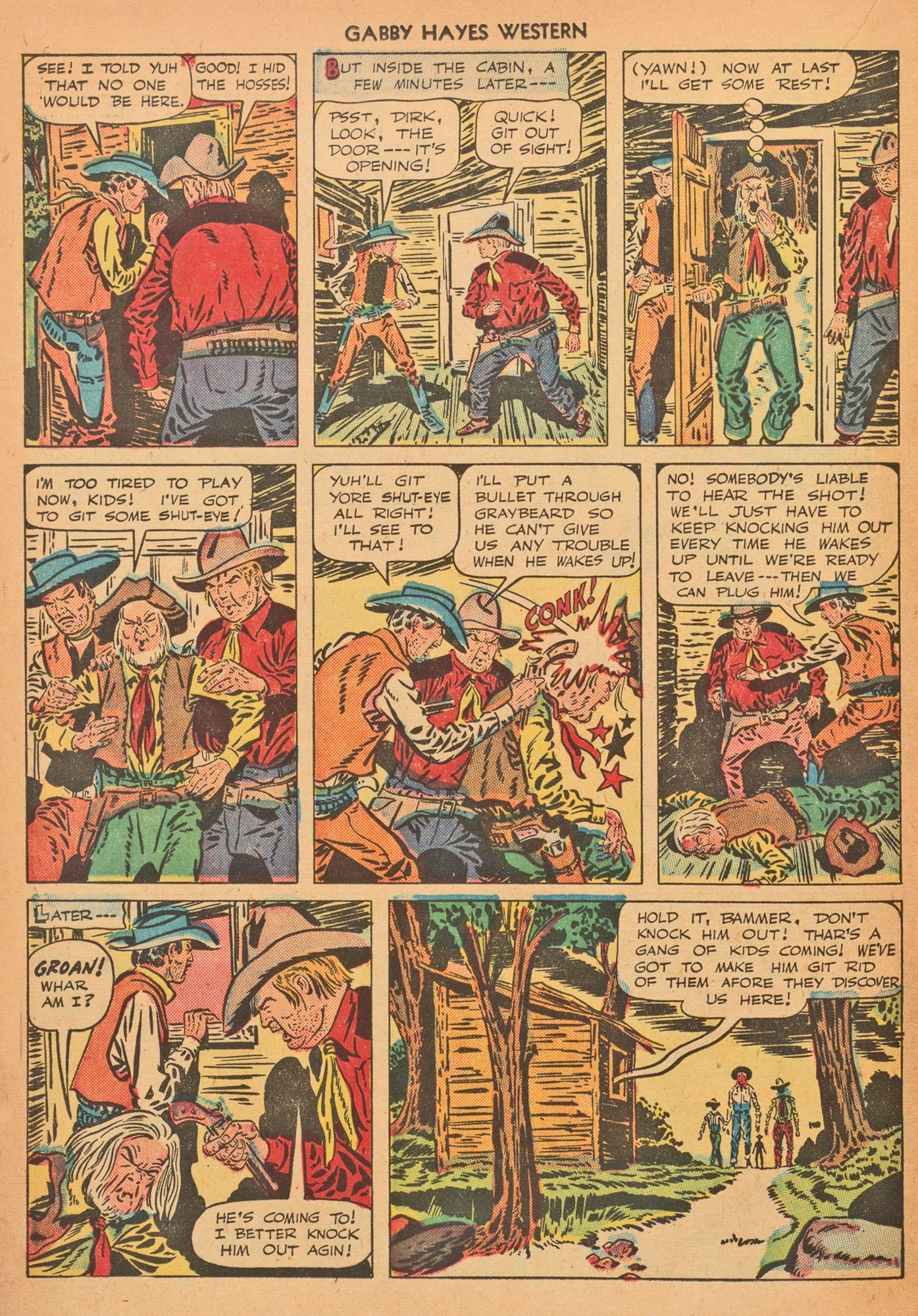 Read online Gabby Hayes Western comic -  Issue #12 - 22