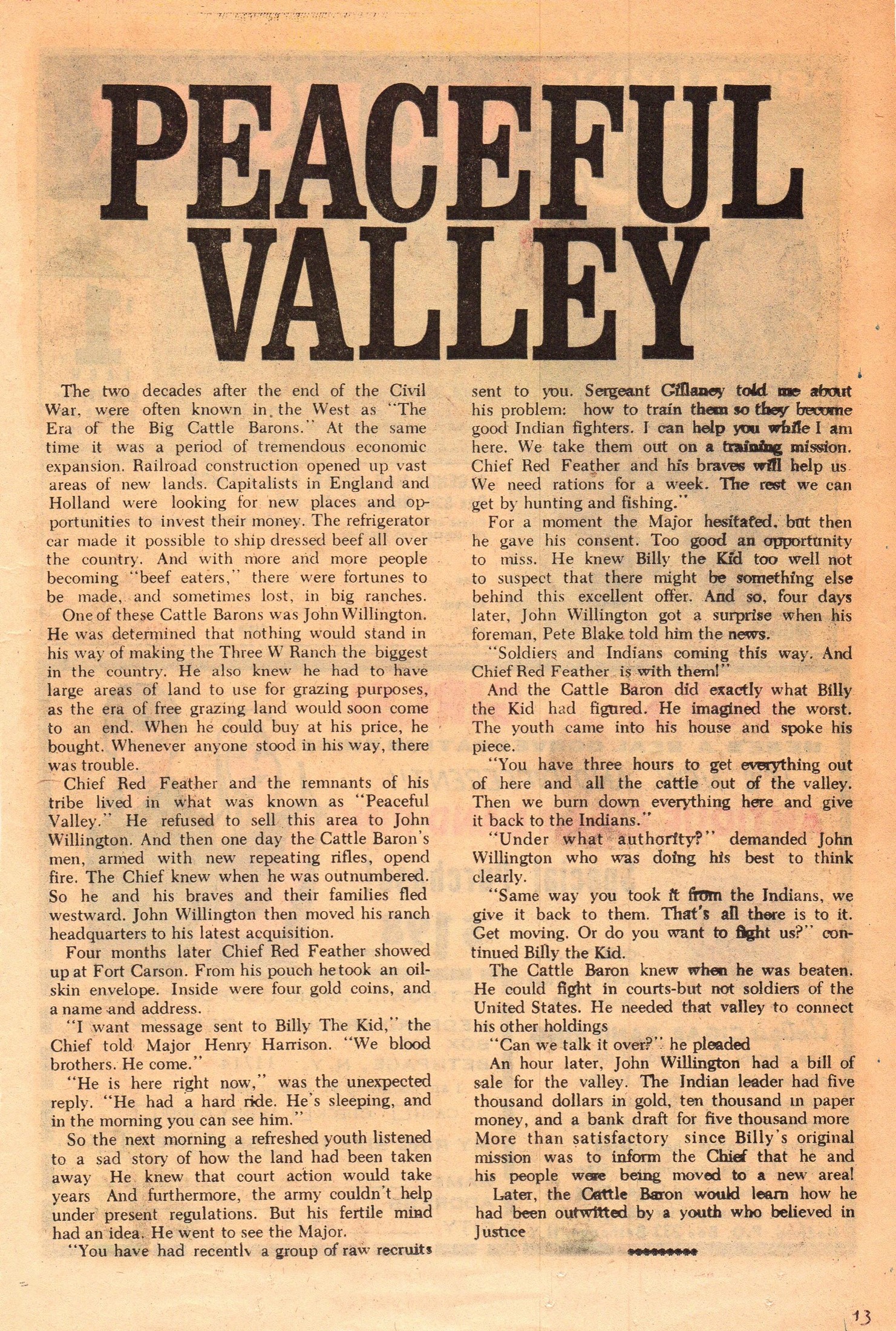 Read online Cheyenne Kid comic -  Issue #60 - 13