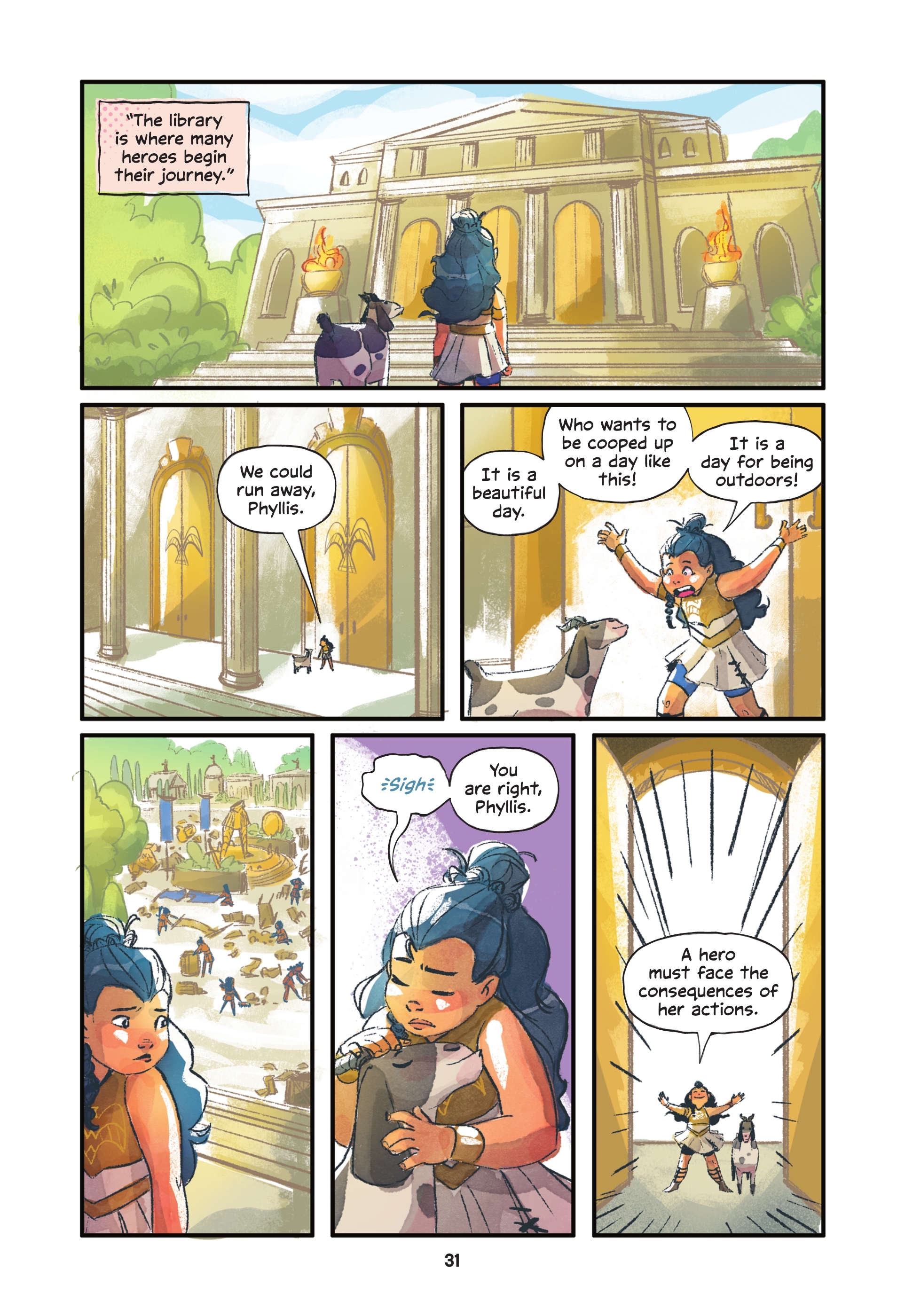 Read online Diana and the Hero's Journey comic -  Issue # TPB - 27