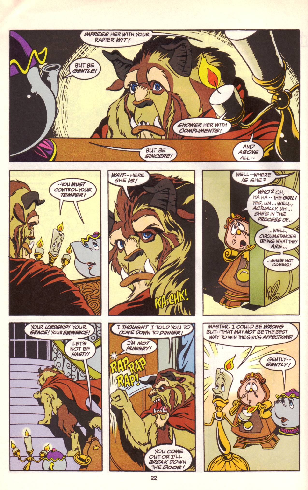 Read online Disney's Beauty and The Beast (1991) comic -  Issue # Full - 24