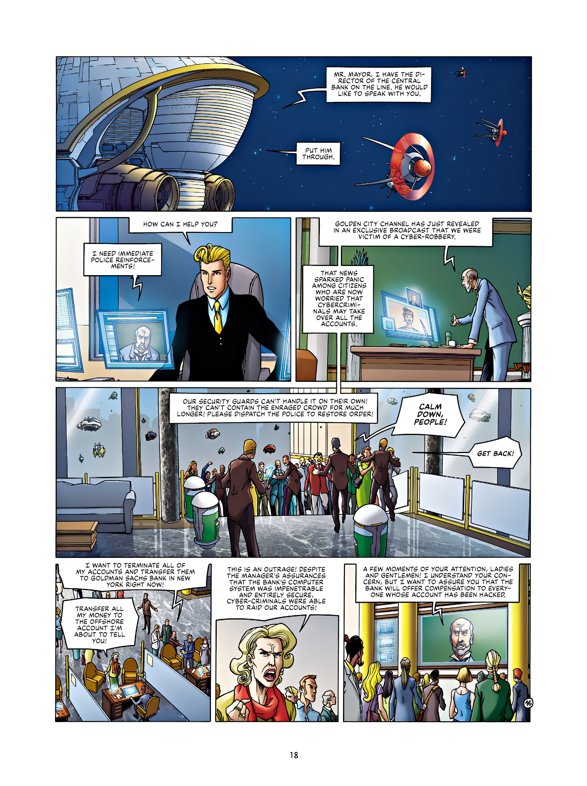 Read online Golden City comic -  Issue #14 - 18