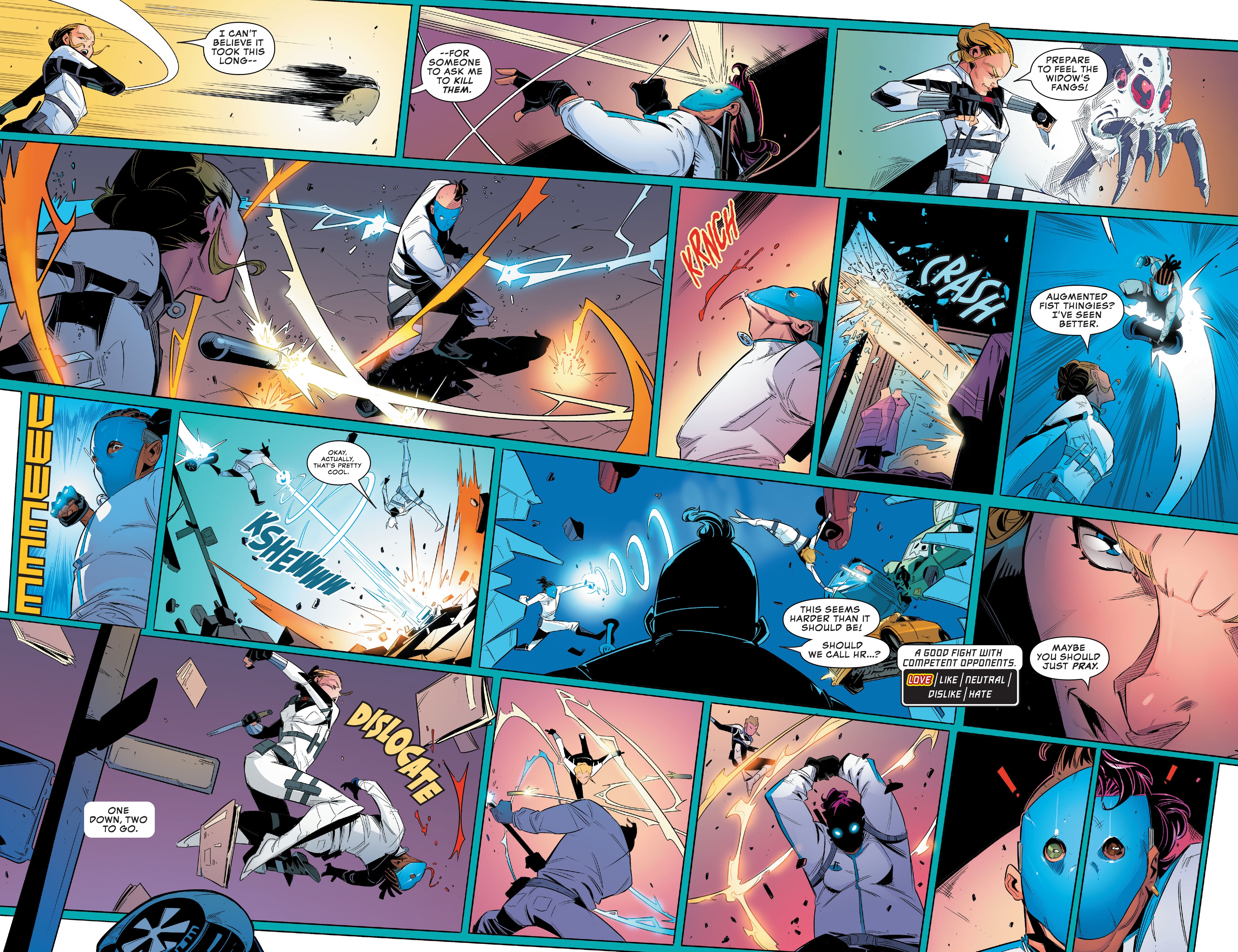 Read online White Widow (2023) comic -  Issue #3 - 15