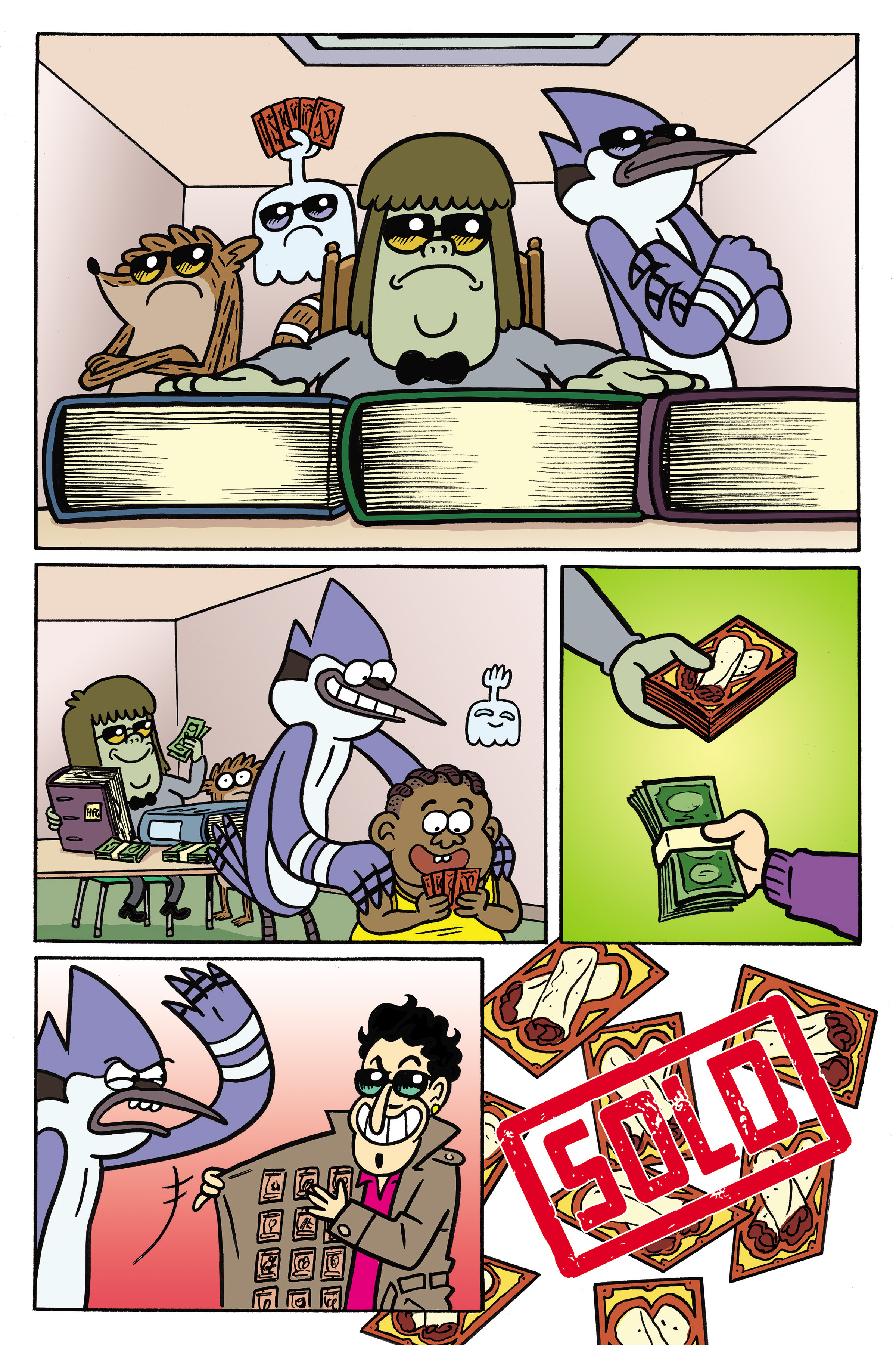 Read online Regular Show: The Meatening comic -  Issue # TPB - 75