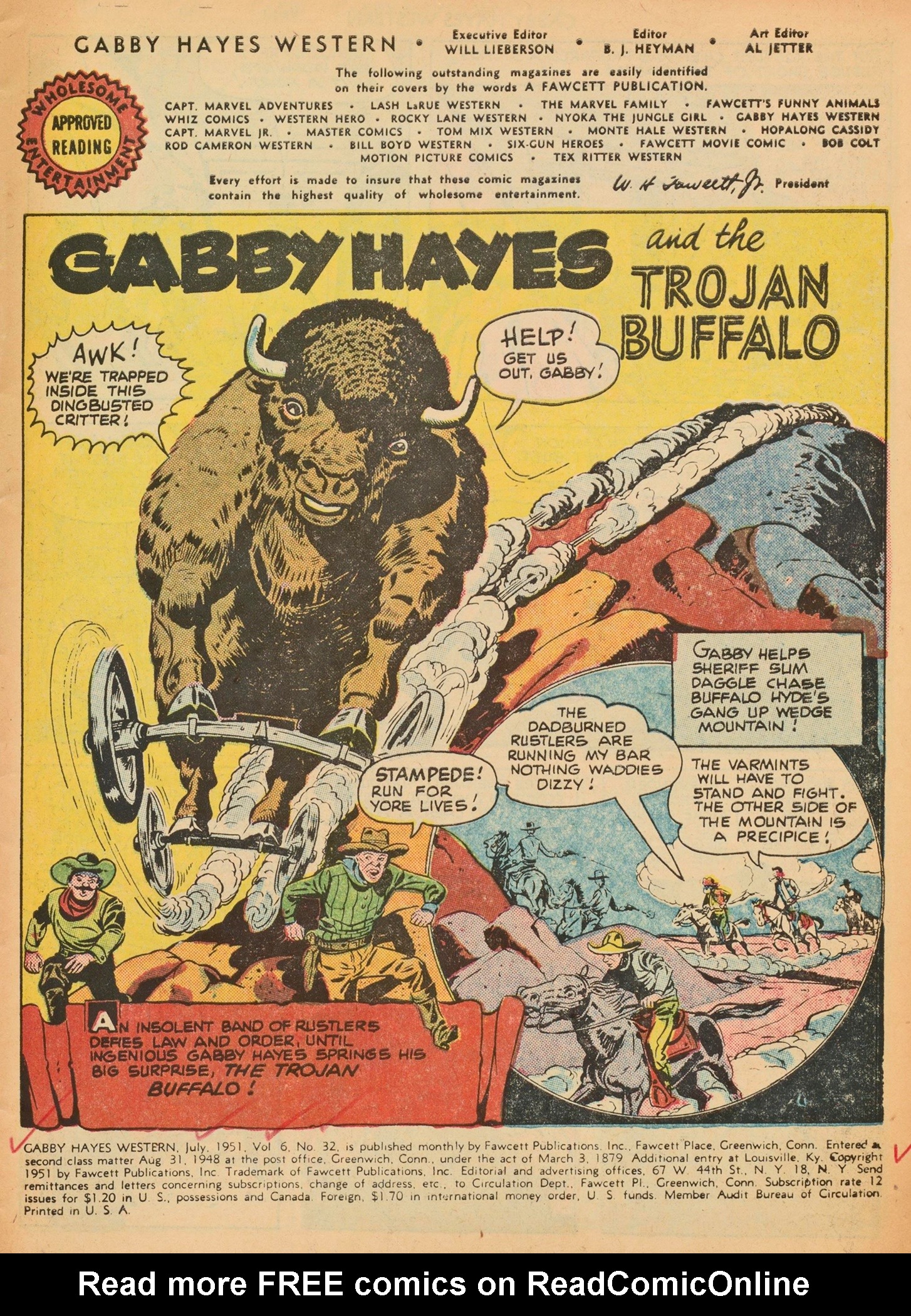 Read online Gabby Hayes Western comic -  Issue #32 - 3