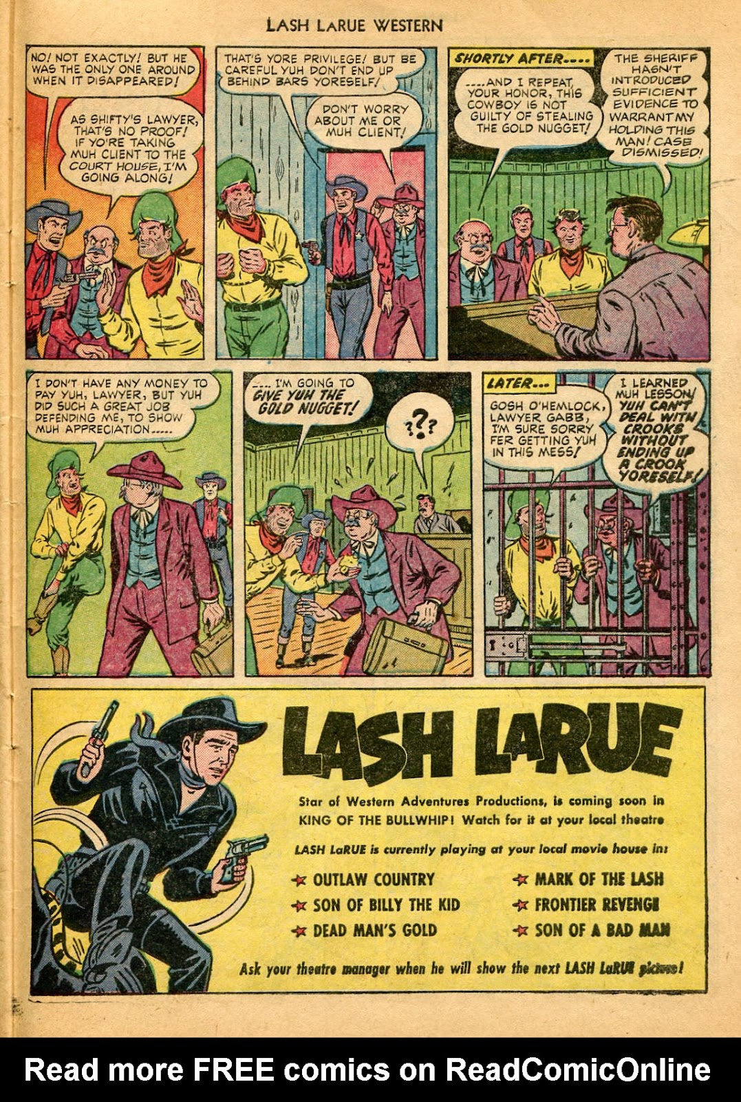 Lash Larue Western (1949) issue 9 - Page 27