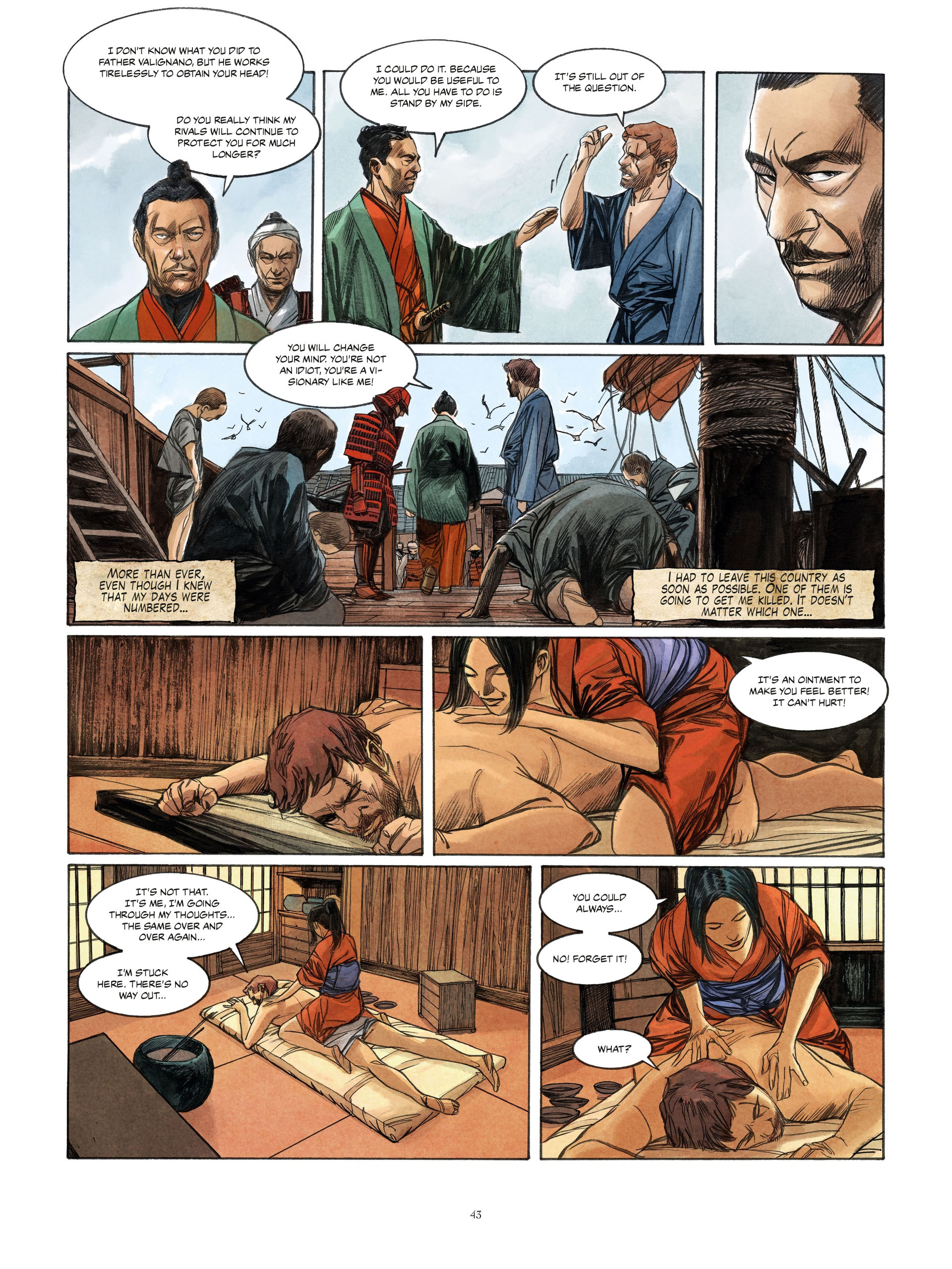 Read online William Adams, Samuraj comic -  Issue #1 - 43