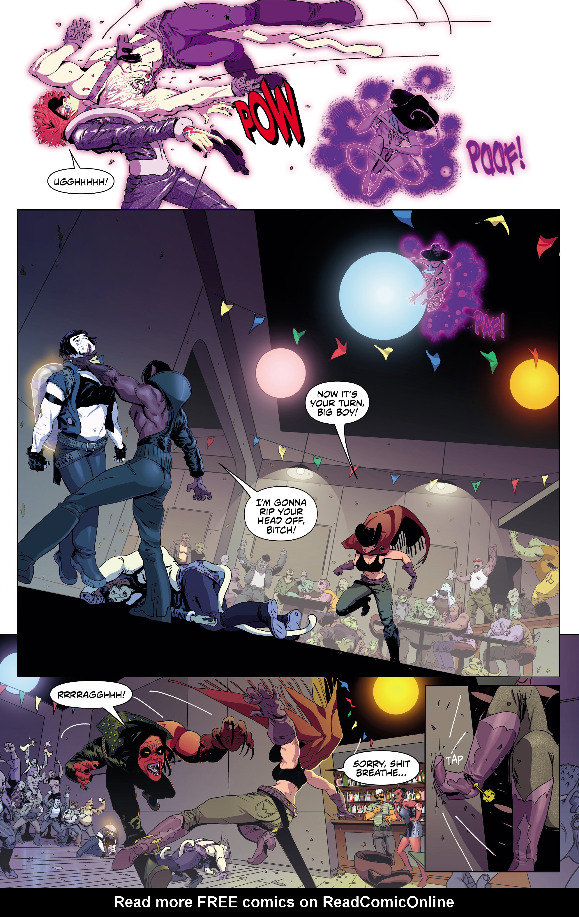 Read online Machine Girl & the Space Hell Engels comic -  Issue #1 - 12