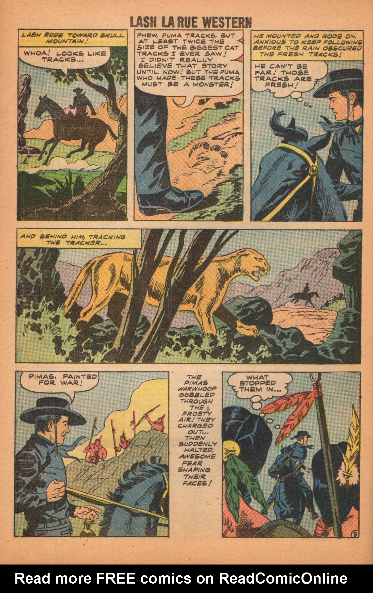 Read online Lash Larue Western (1949) comic -  Issue #71 - 33