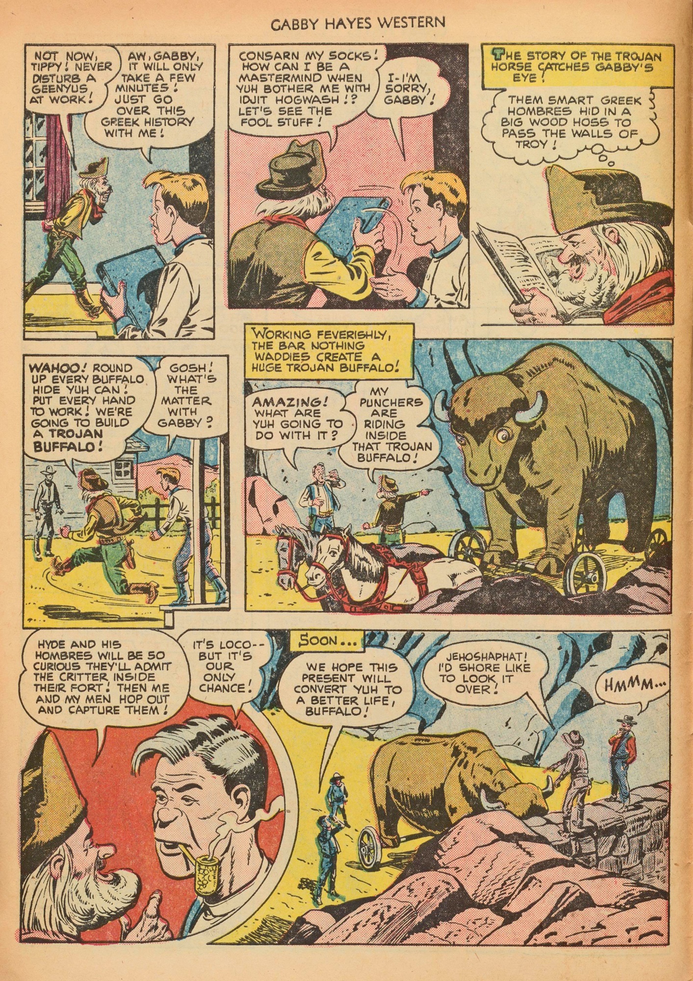 Read online Gabby Hayes Western comic -  Issue #32 - 6