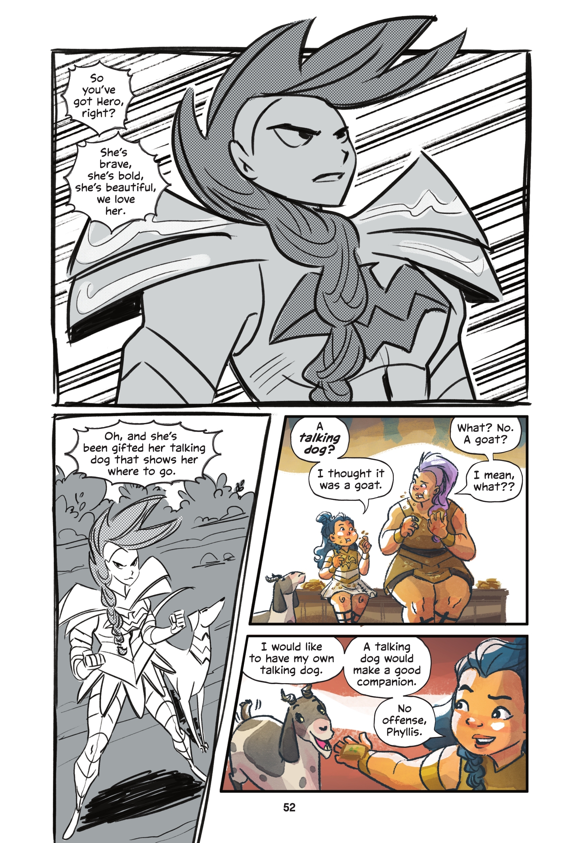 Read online Diana and the Hero's Journey comic -  Issue # TPB - 47