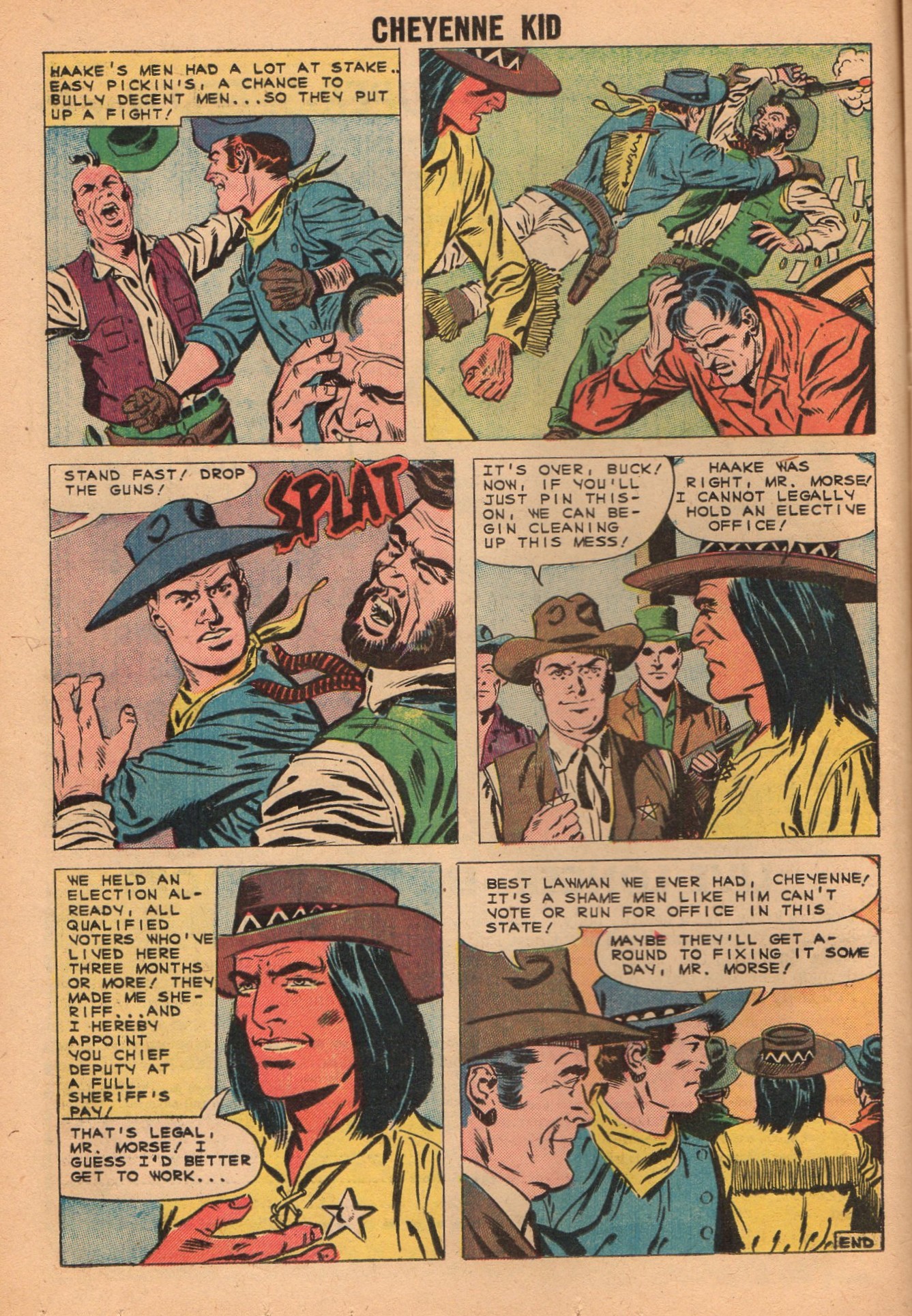 Read online Cheyenne Kid comic -  Issue #27 - 16