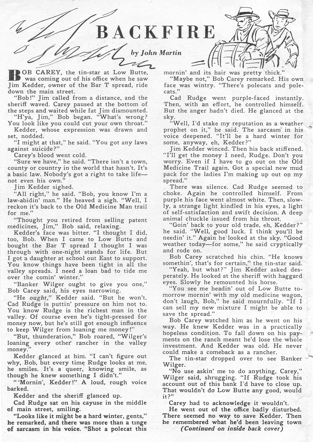 Read online Lash Larue Western (1949) comic -  Issue #45 - 2