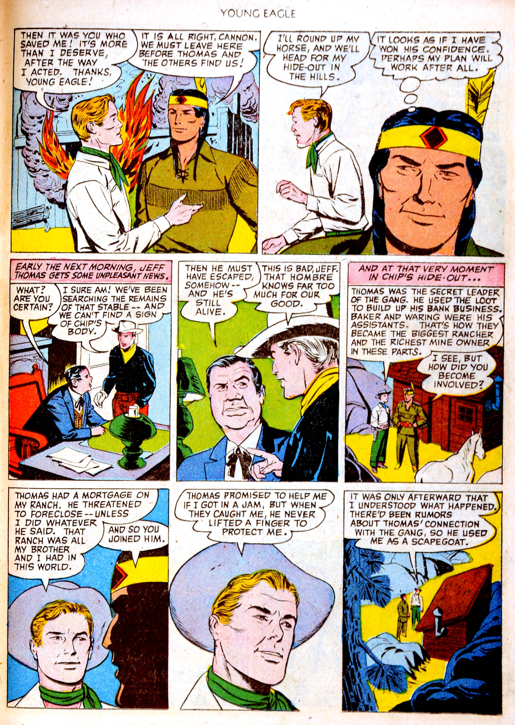 Read online Young Eagle comic -  Issue #4 - 29