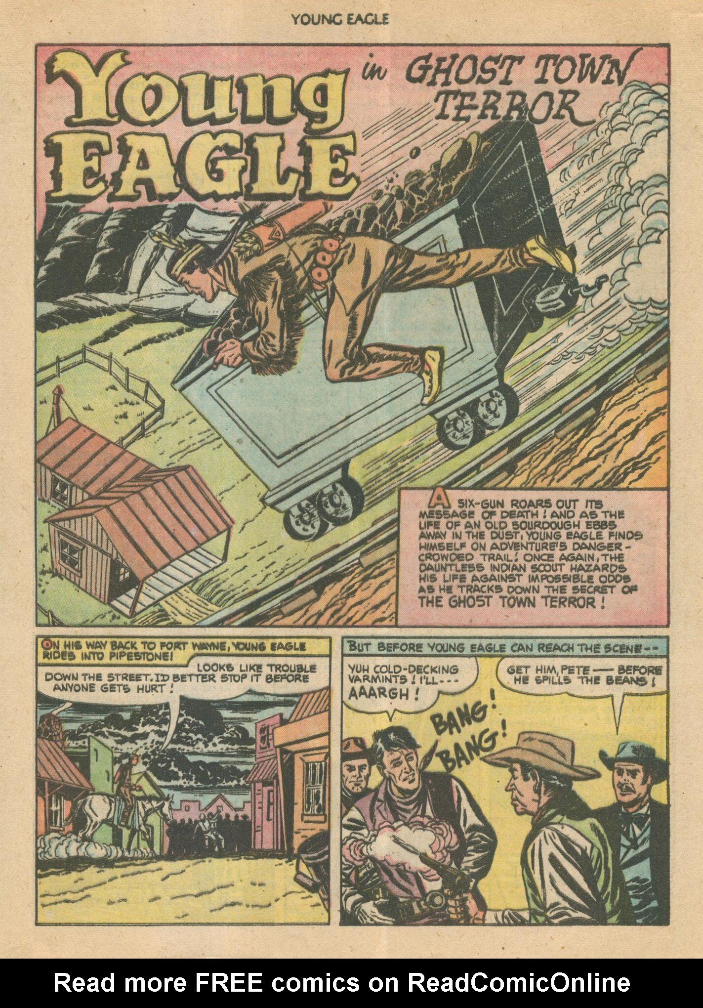 Read online Young Eagle comic -  Issue #9 - 24