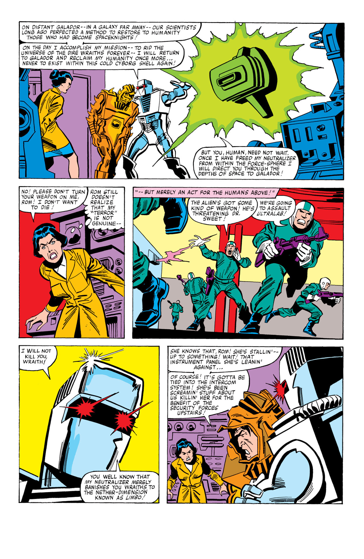 Read online Rom: The Original Marvel Years Omnibus comic -  Issue # TPB (Part 3) - 16