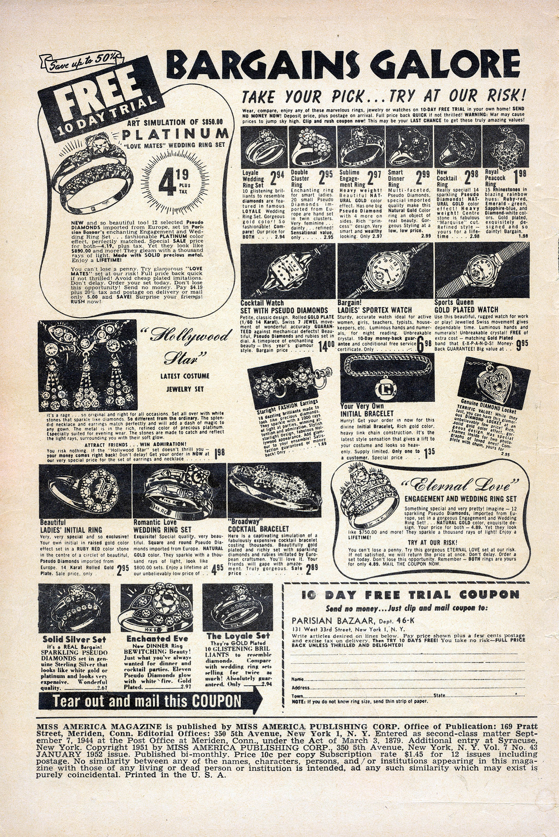 Read online Miss America comic -  Issue #43 - 2