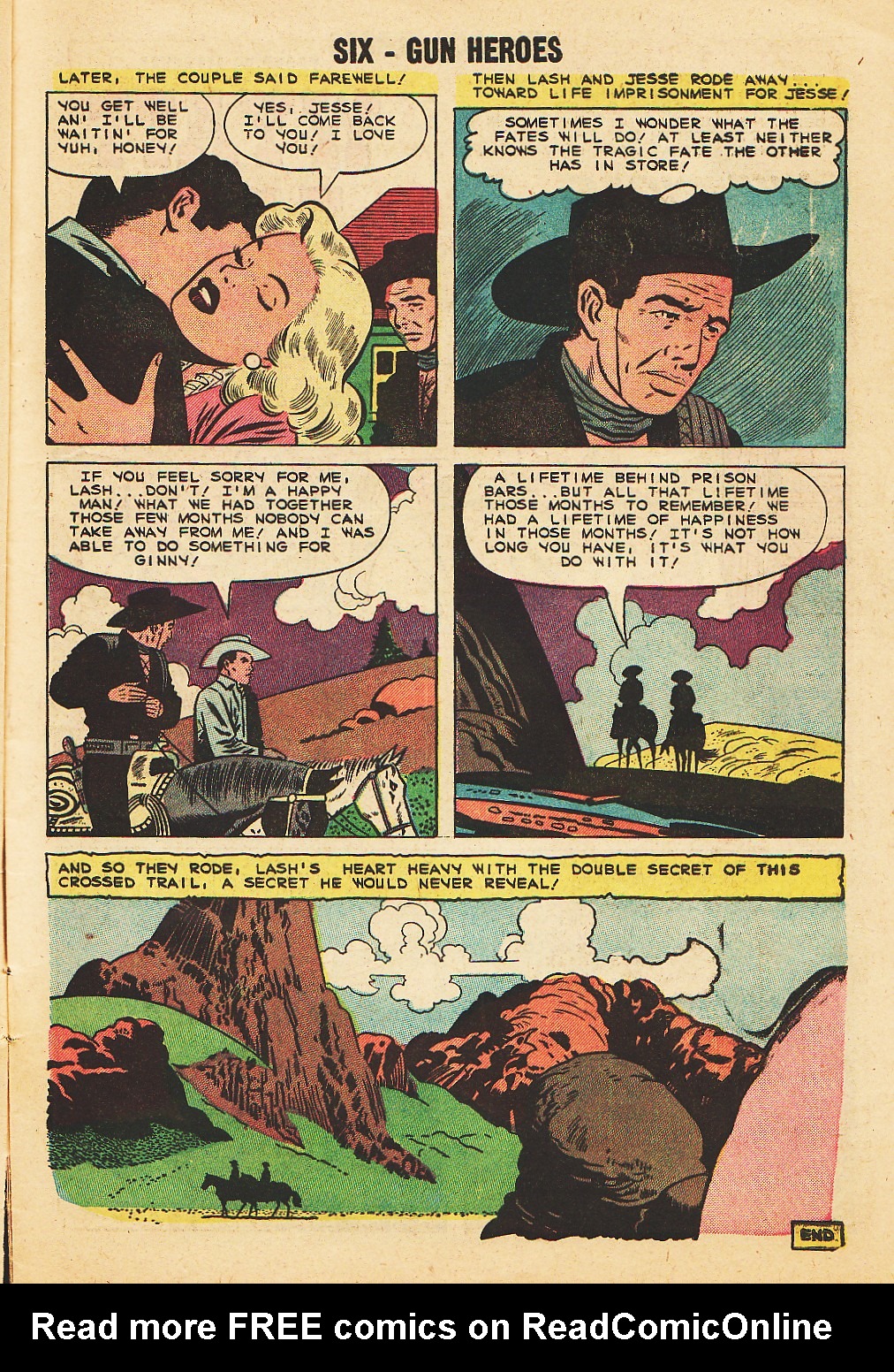 Read online Six-Gun Heroes comic -  Issue #51 - 7