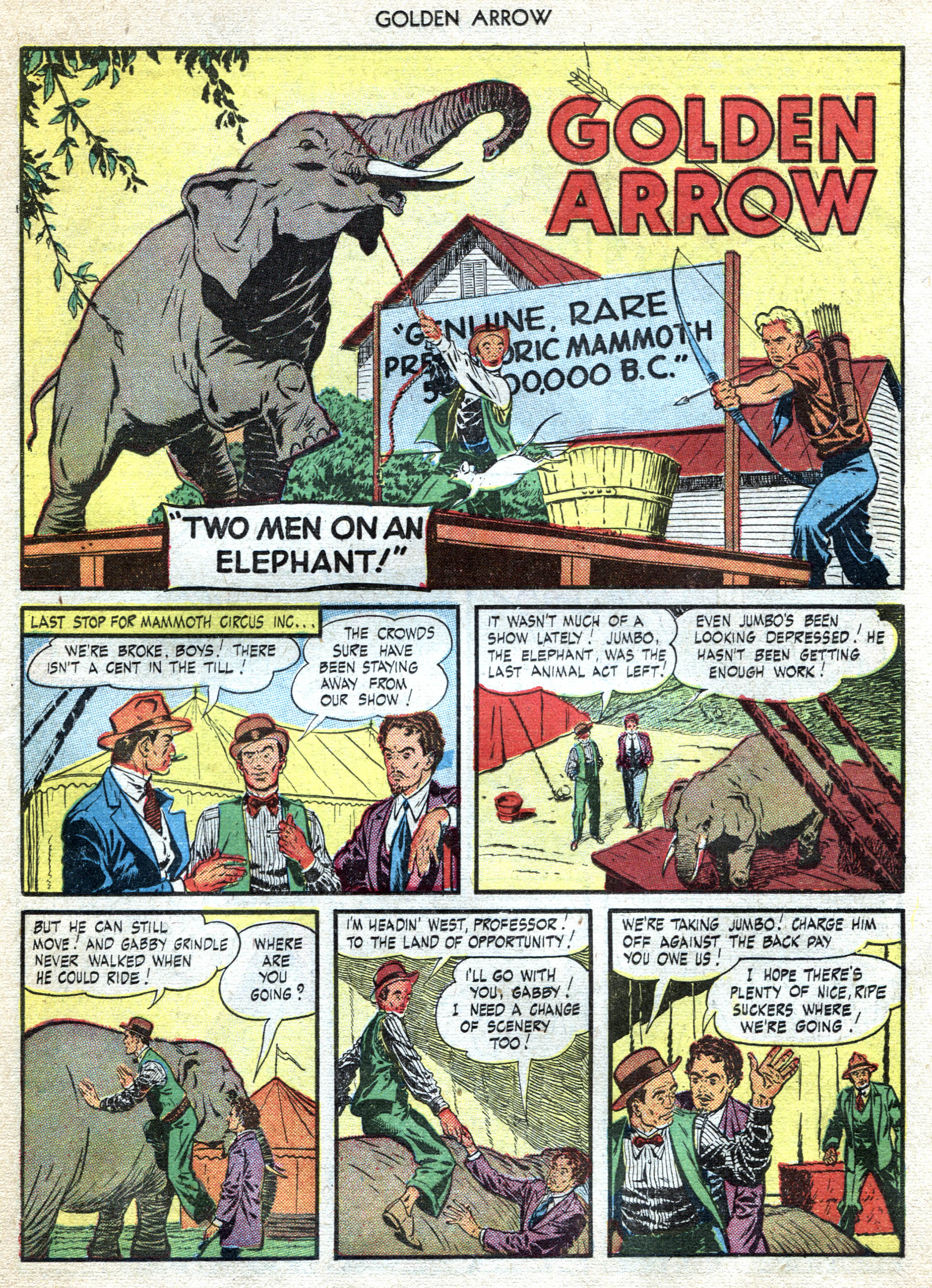 Read online Golden Arrow comic -  Issue #3 - 19