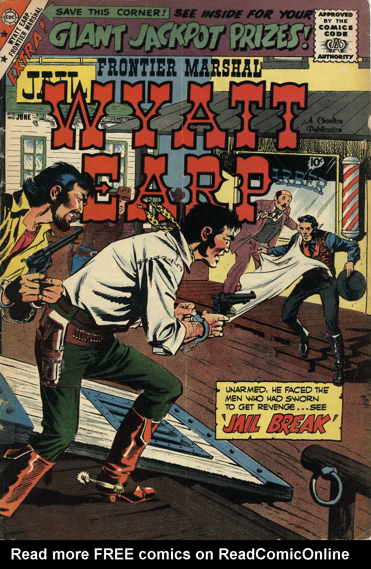 Read online Wyatt Earp Frontier Marshal comic -  Issue #25 - 1