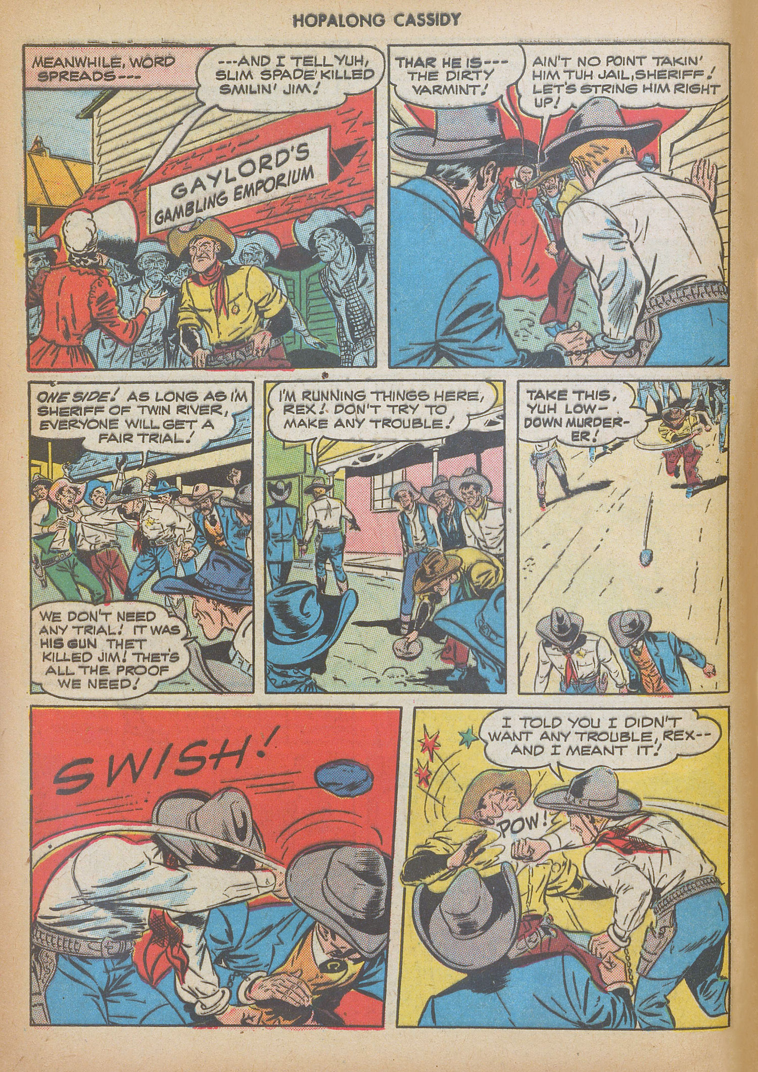 Read online Hopalong Cassidy comic -  Issue #17 - 8