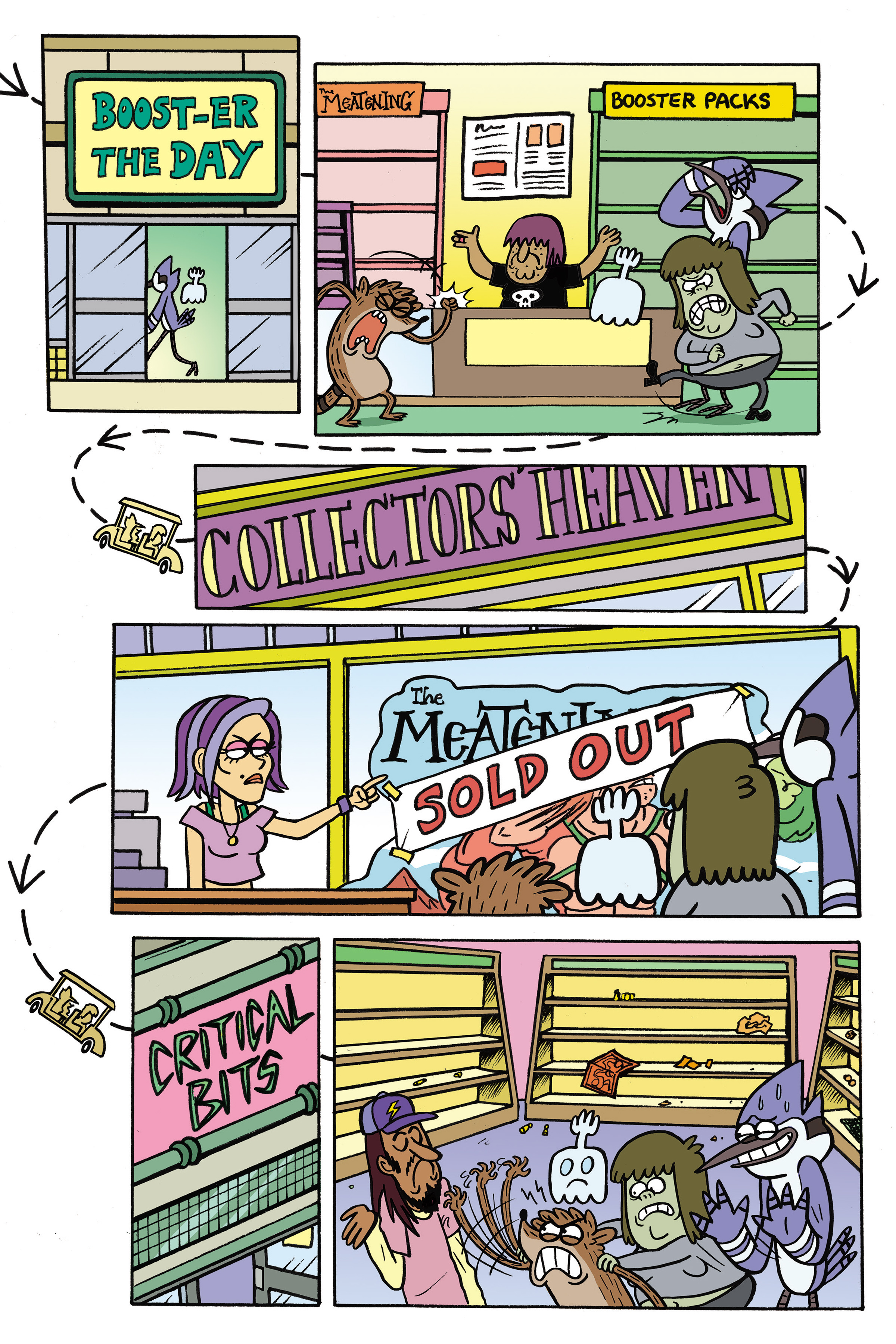 Read online Regular Show: The Meatening comic -  Issue # TPB - 81