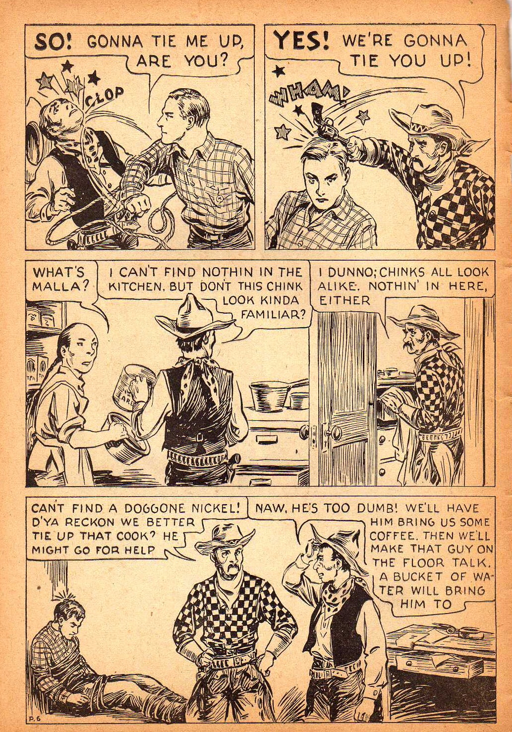 Read online Western Picture Stories comic -  Issue #4 - 16