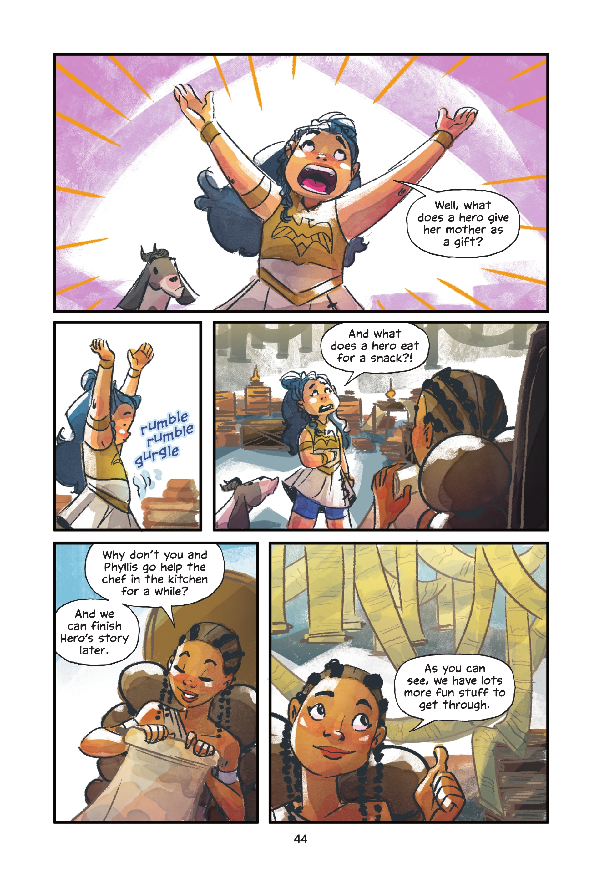 Read online Diana and the Hero's Journey comic -  Issue # TPB - 40