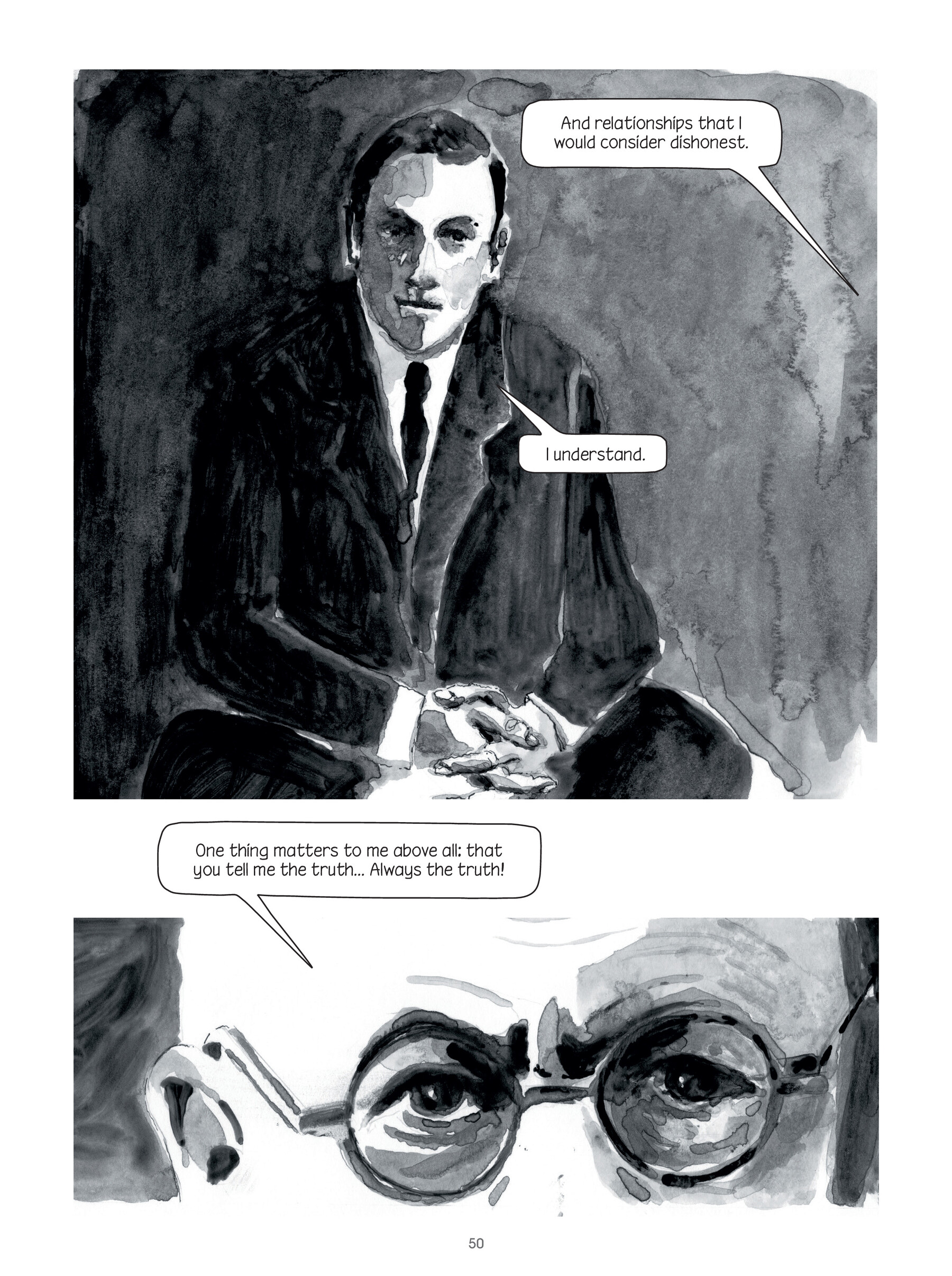 Read online Through Clouds of Smoke: Freud's Final Days comic -  Issue # TPB - 50