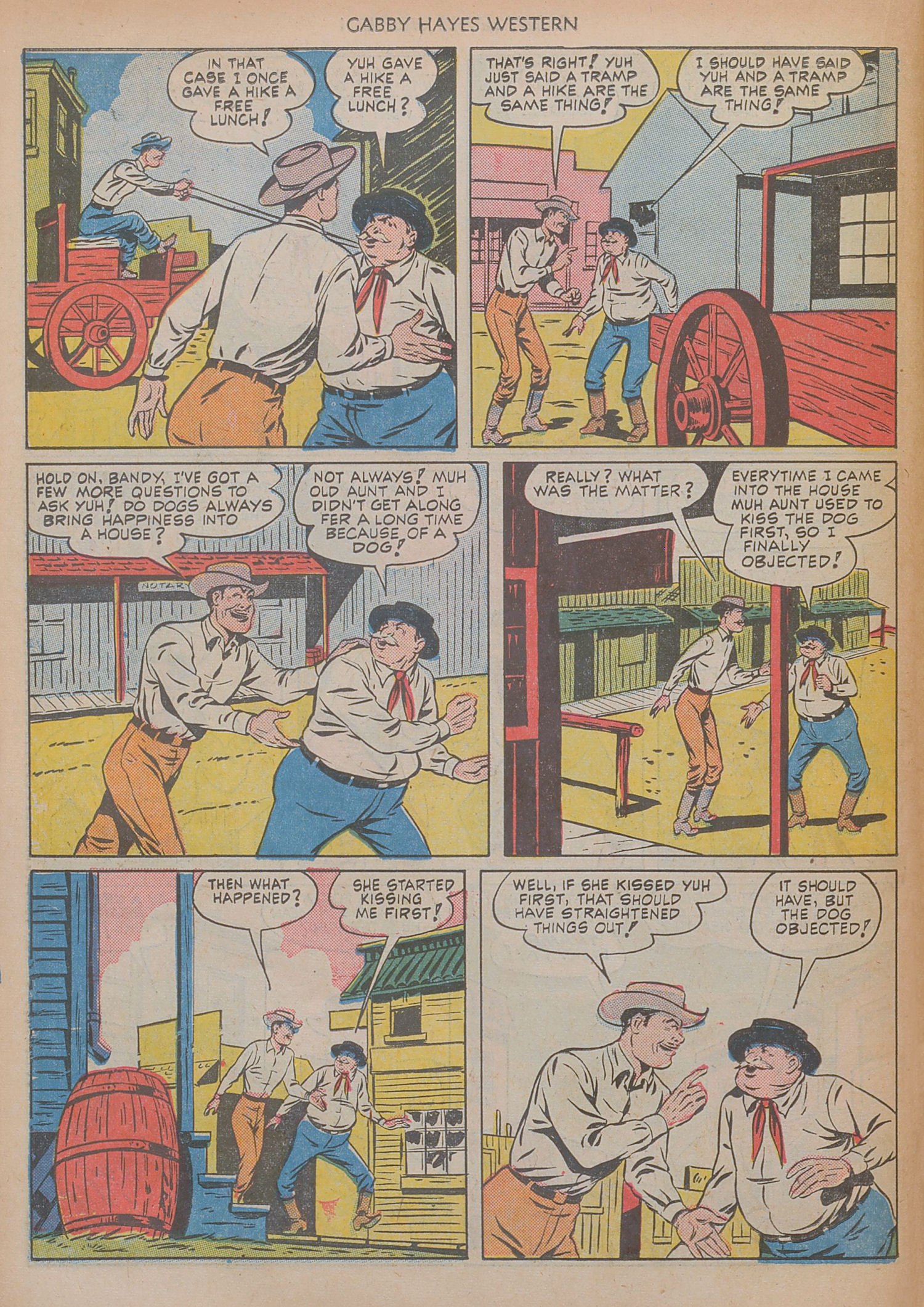 Read online Gabby Hayes Western comic -  Issue #22 - 38