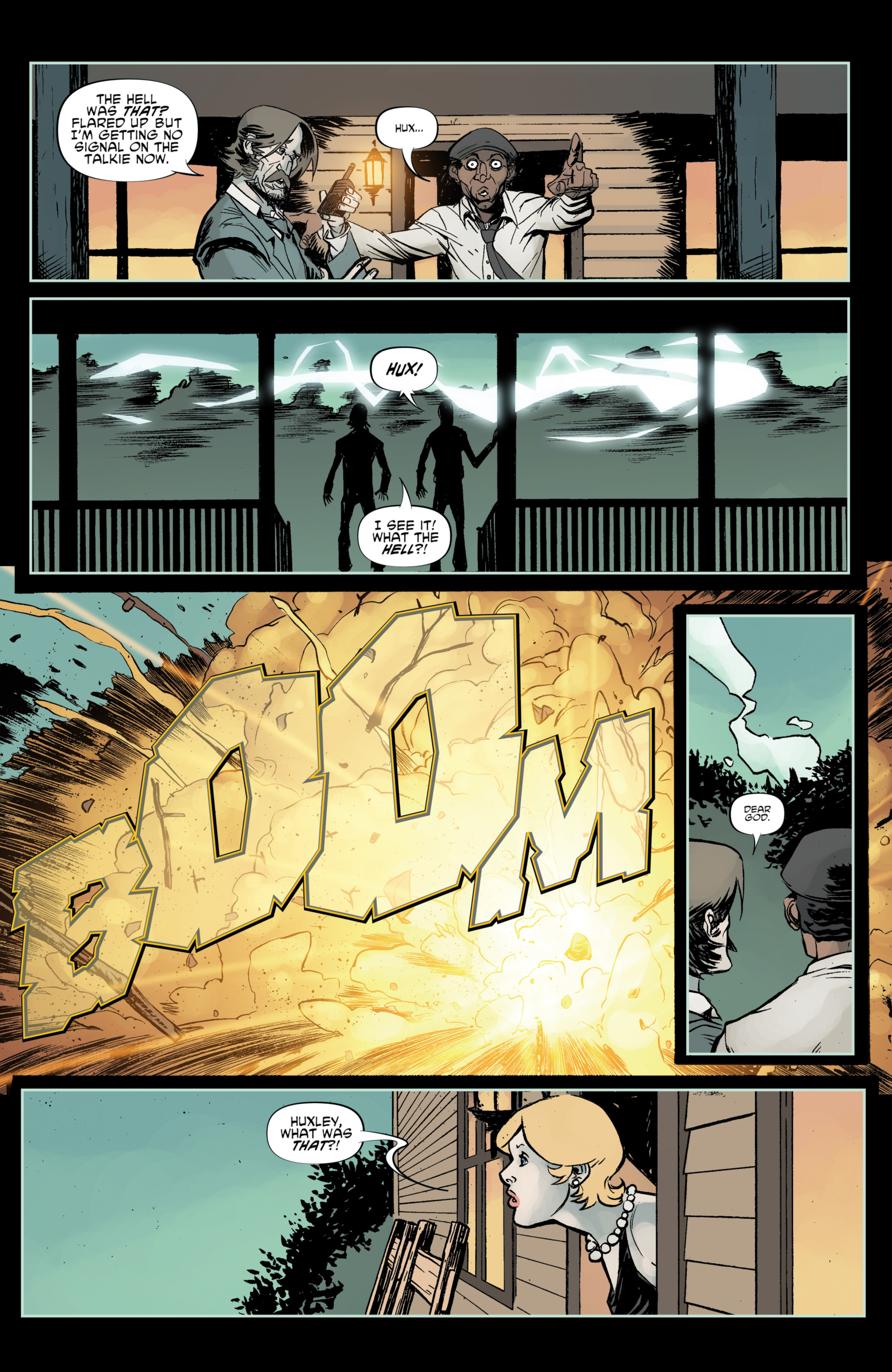 Read online The Colonized: Zombies vs. Aliens comic -  Issue # TPB - 15