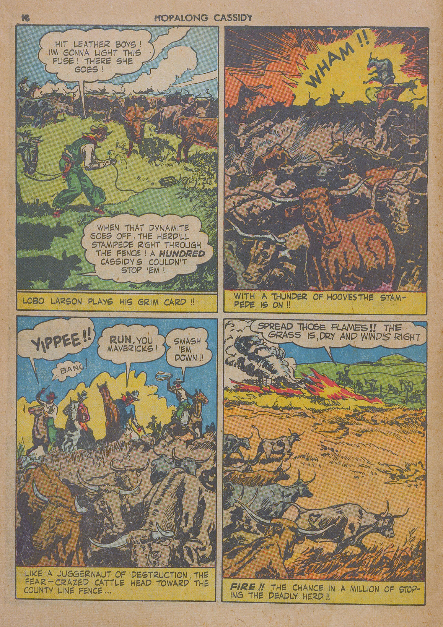 Read online Hopalong Cassidy comic -  Issue #1 - 18