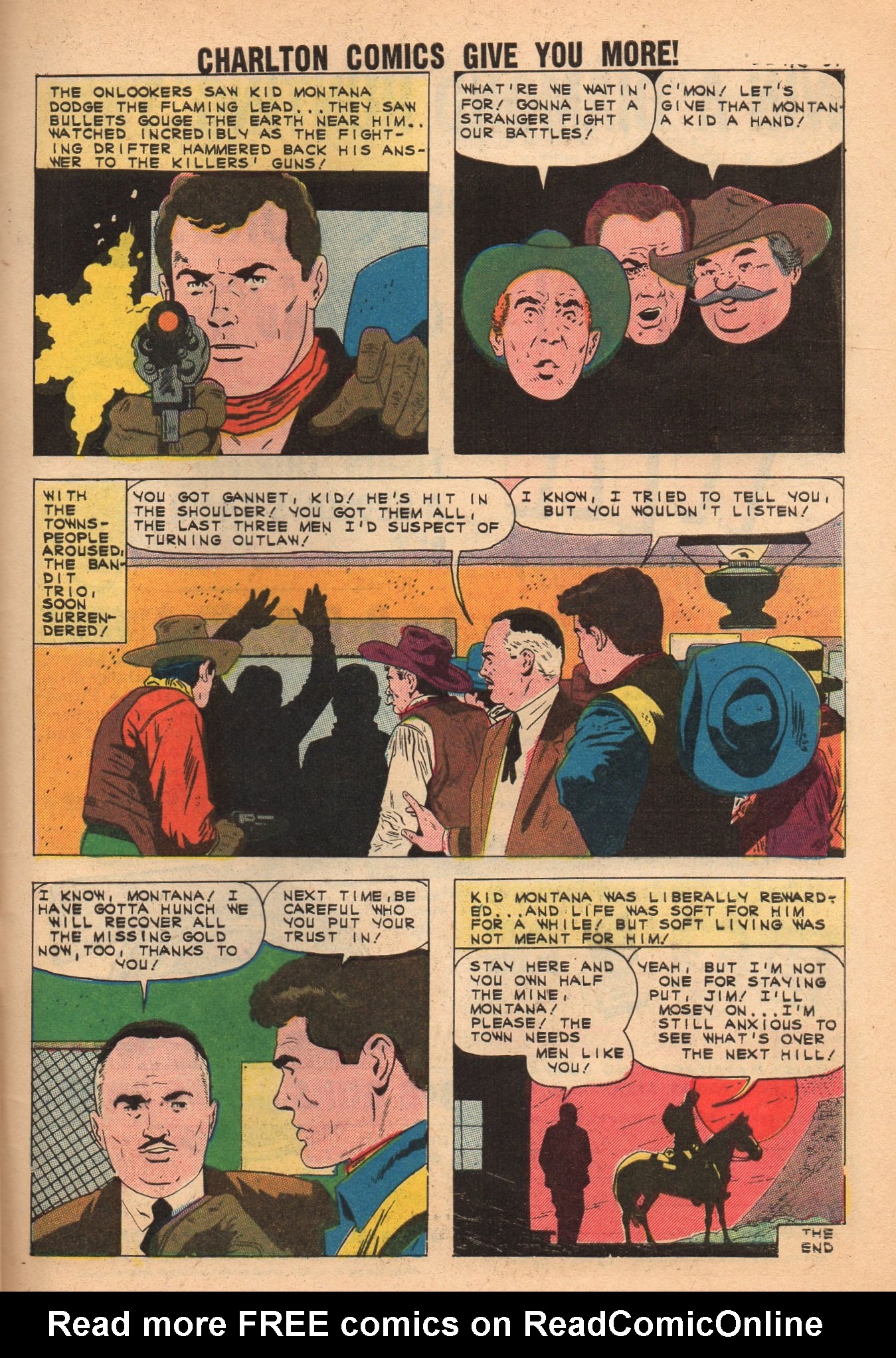 Read online Kid Montana comic -  Issue #31 - 33