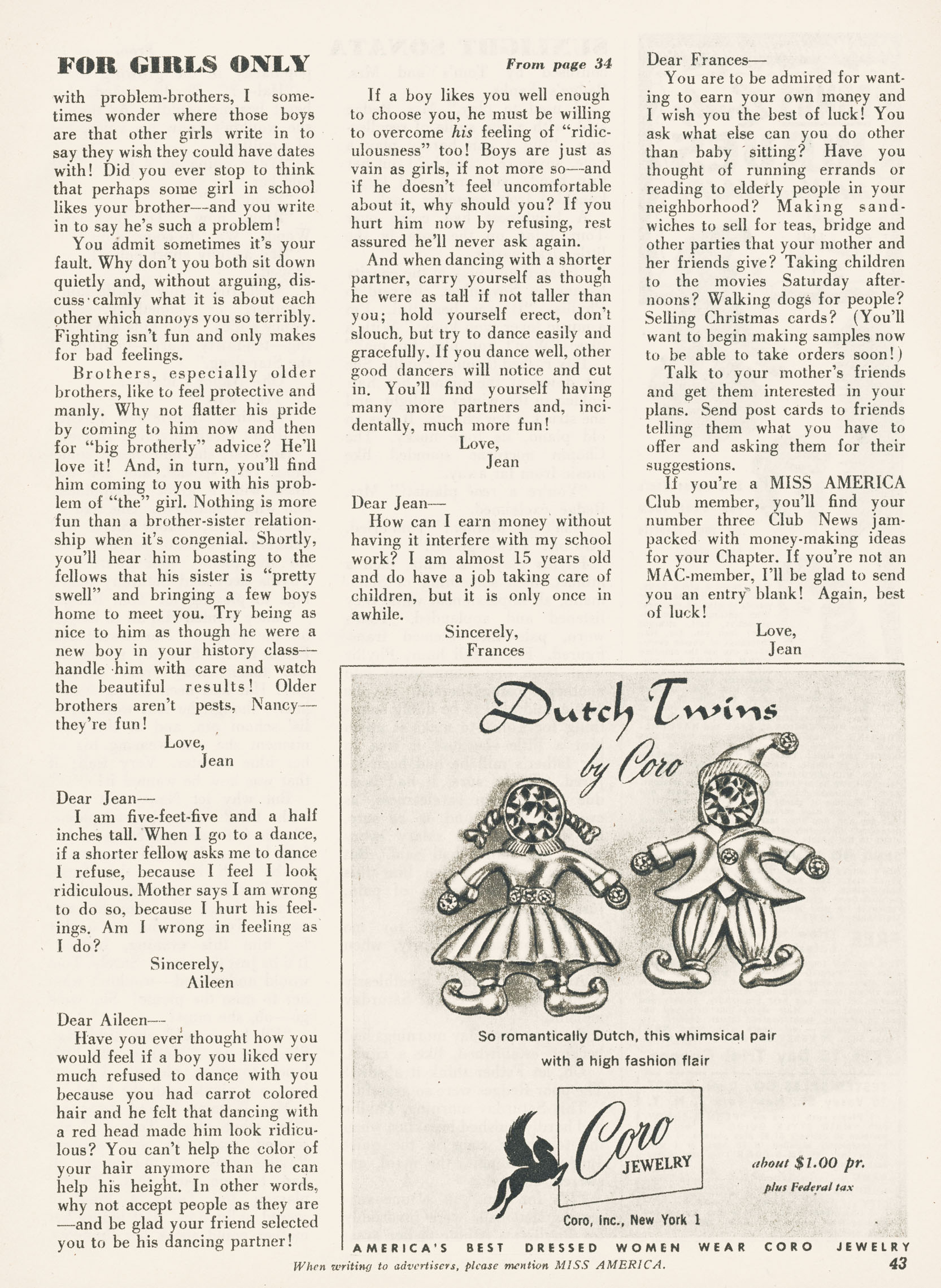 Read online Miss America Magazine comic -  Issue #33 - 37