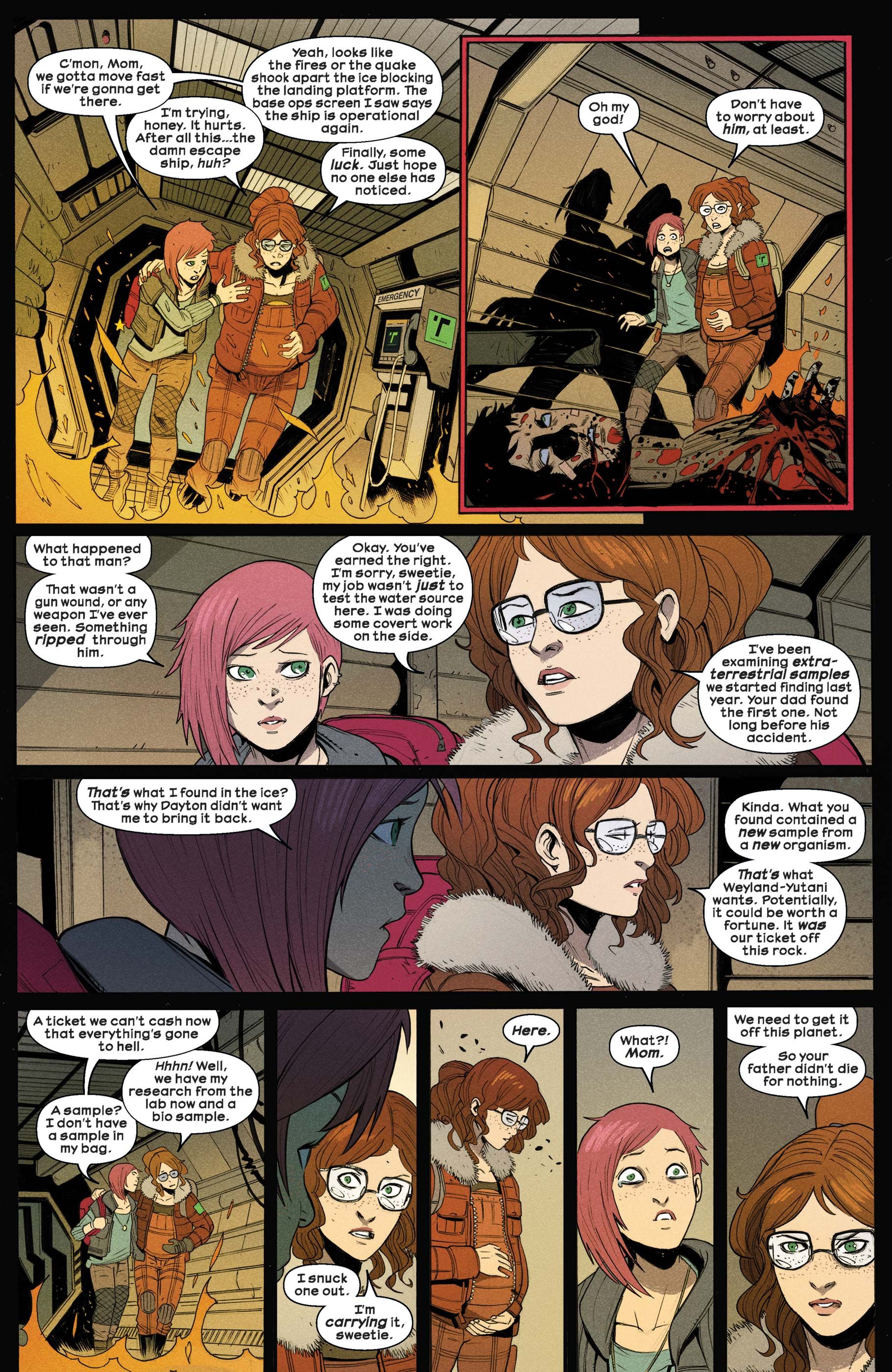 Read online Alien (2023) comic -  Issue #4 - 8