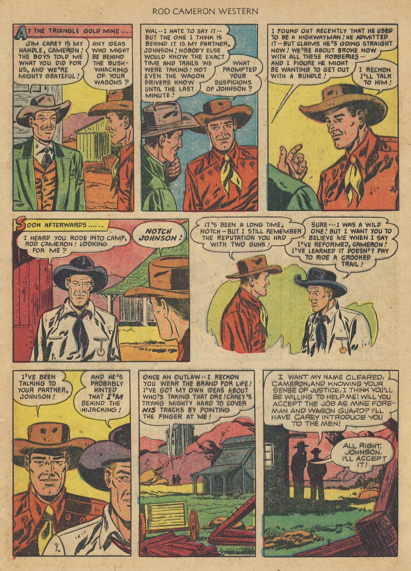 Read online Rod Cameron Western comic -  Issue #11 - 5