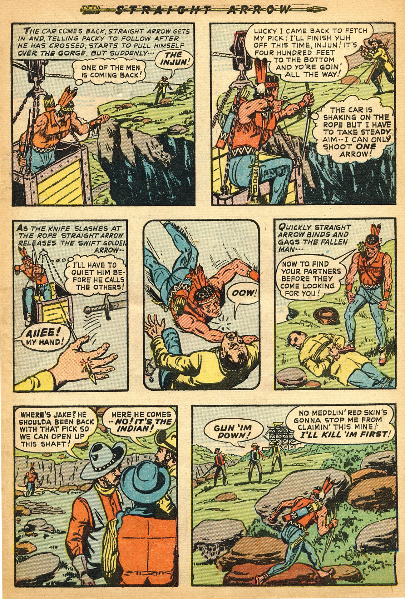 Read online Straight Arrow comic -  Issue #9 - 7