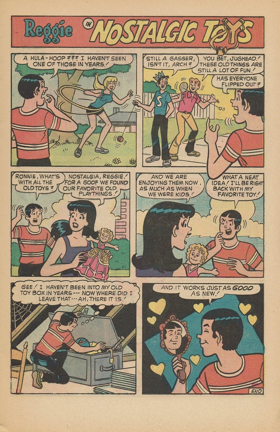 Read online Reggie's Wise Guy Jokes comic -  Issue #34 - 13