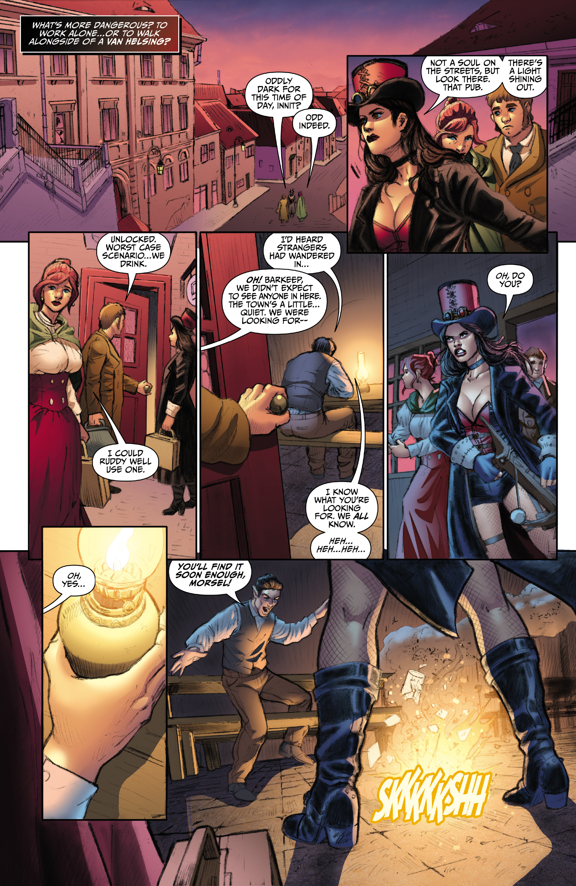 Read online Van Helsing: Vampire Hunter comic -  Issue #1 - 14