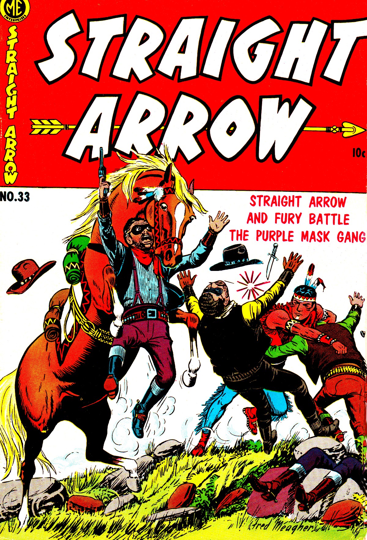 Read online Straight Arrow comic -  Issue #33 - 1